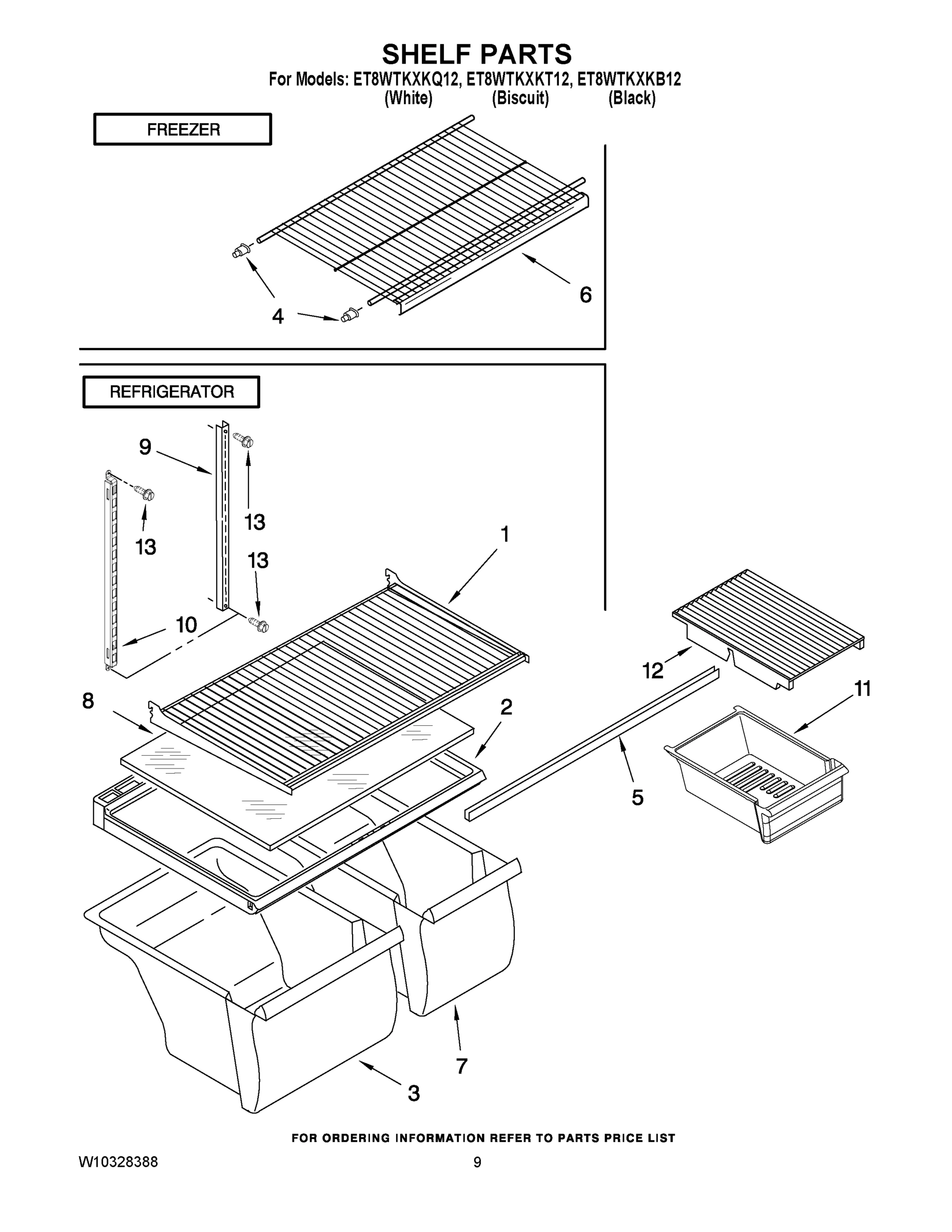 05 - SHELF PARTS