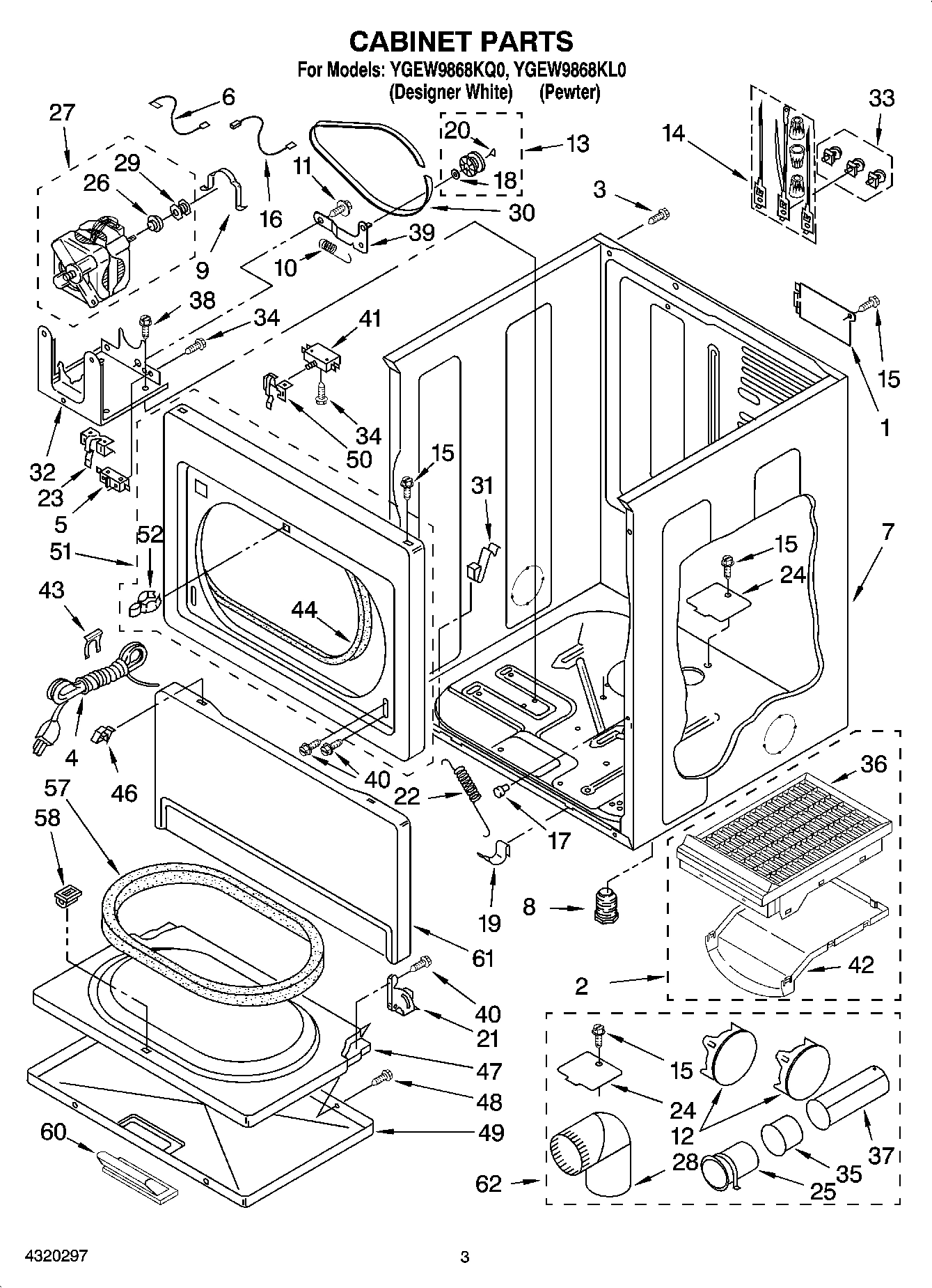 02 - CABINET PARTS