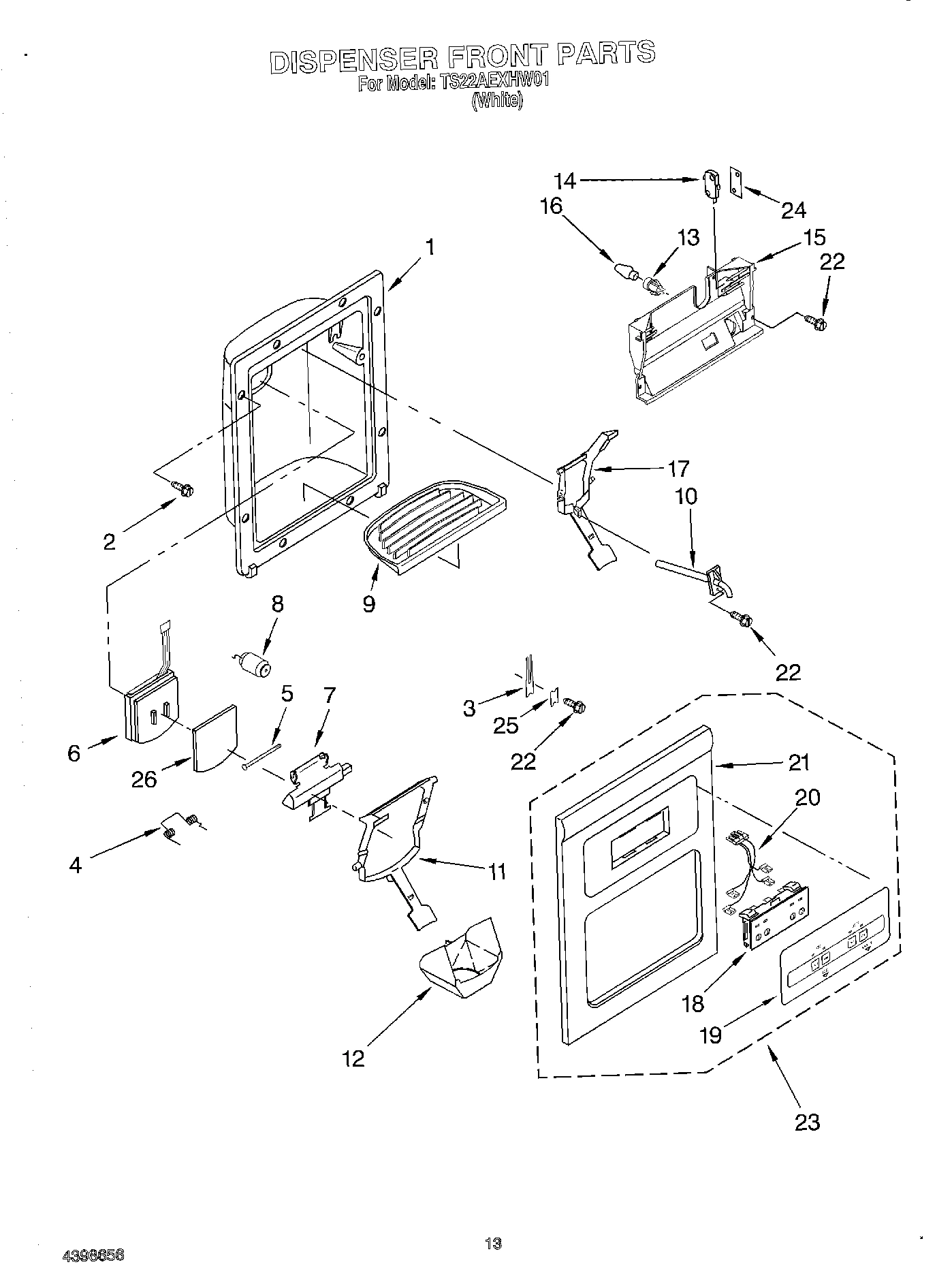 08 - DISPENSER FRONT