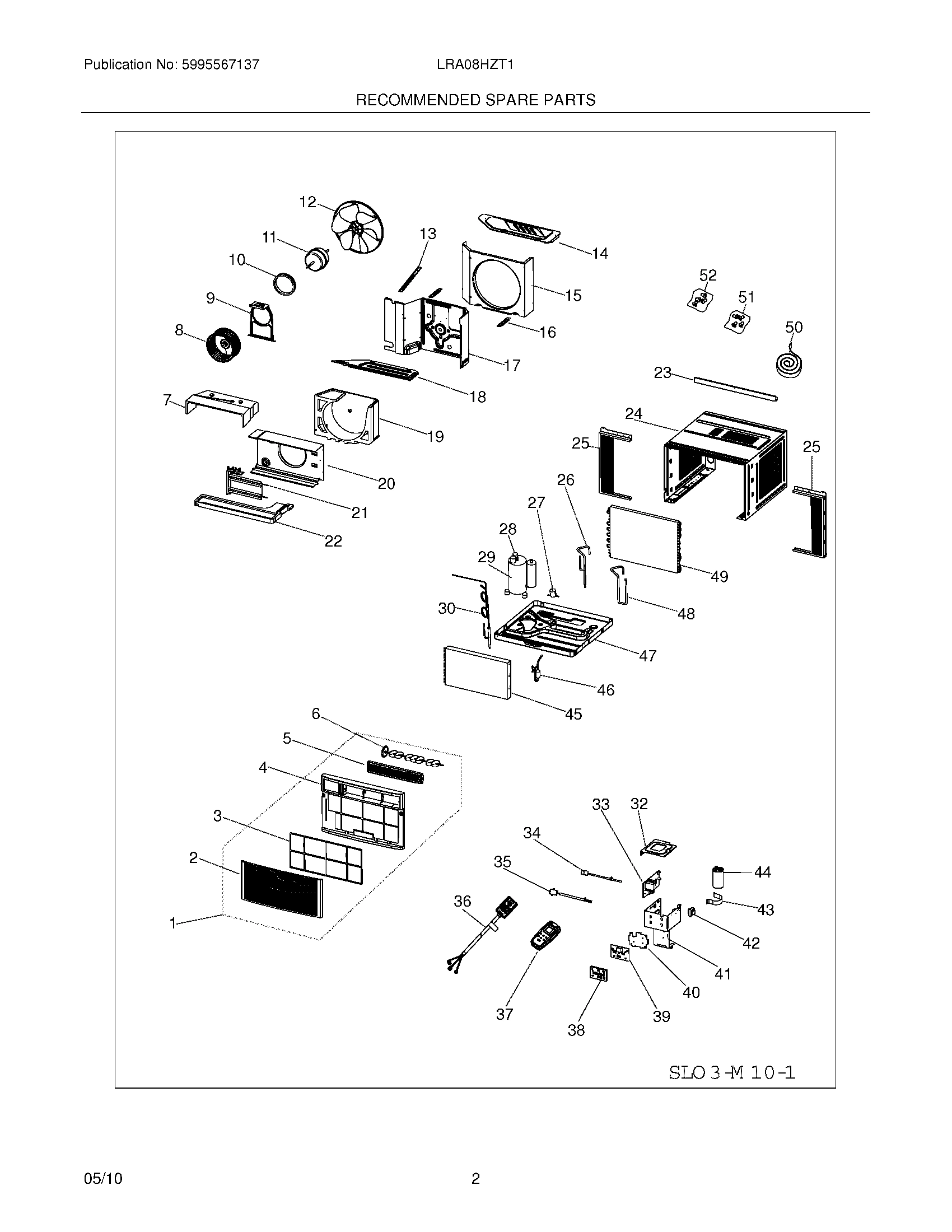 03 - RECOMMENDED SPARE PARTS