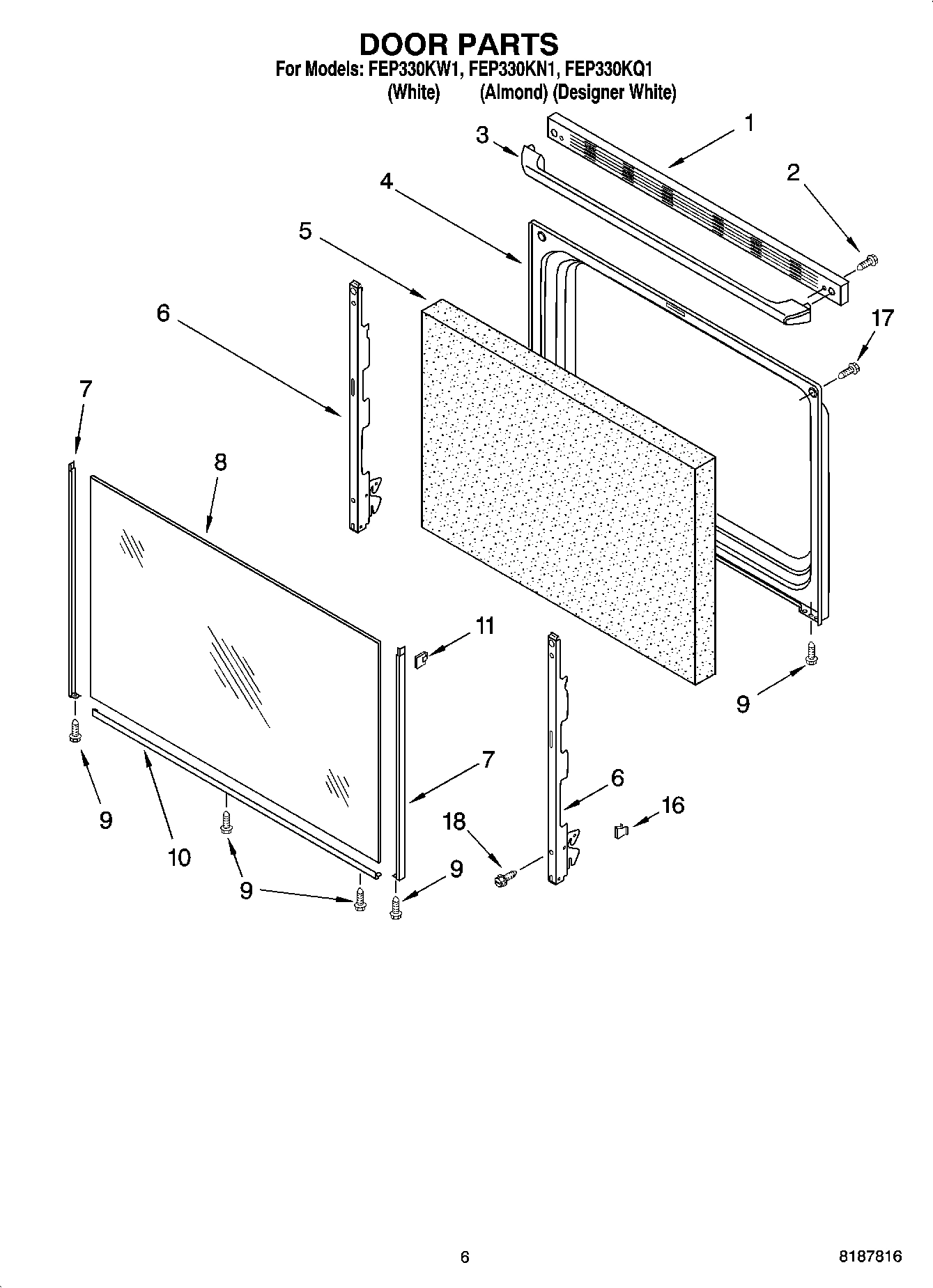 05 - DOOR PARTS, MISCELLANEOUS PARTS