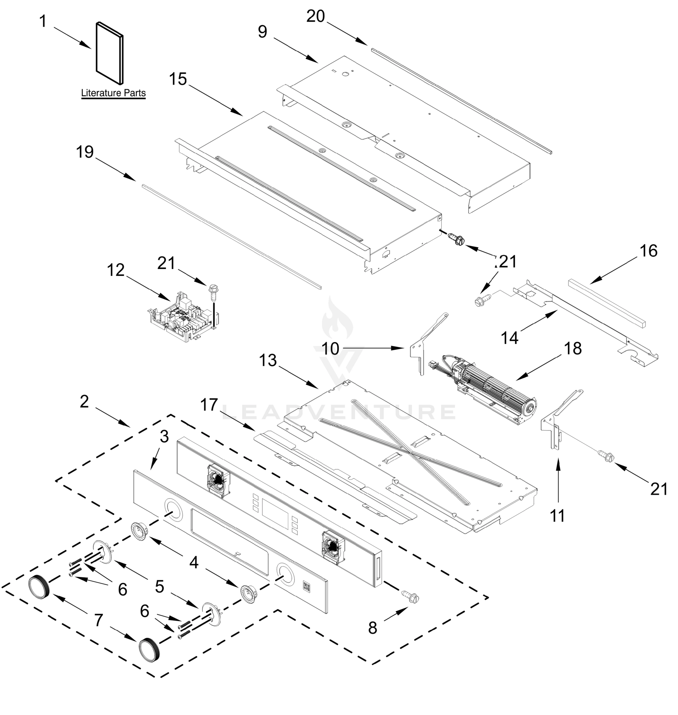 CONTROL PANEL PARTS