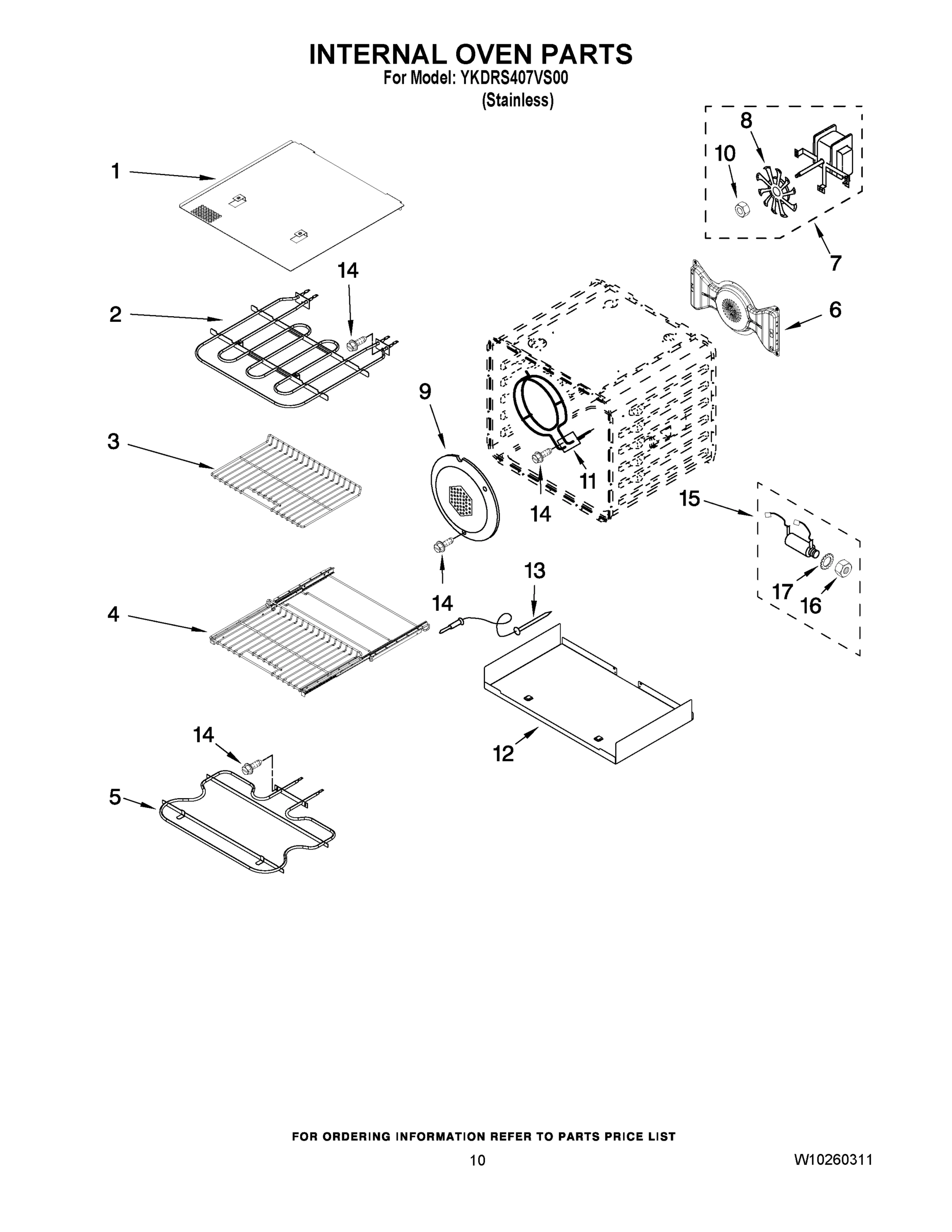 07 - INTERNAL OVEN PARTS