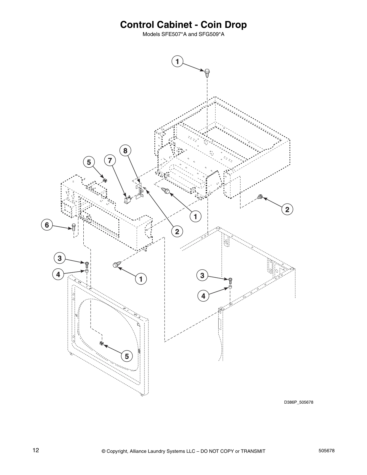 Control Cabinet - Coin Drop