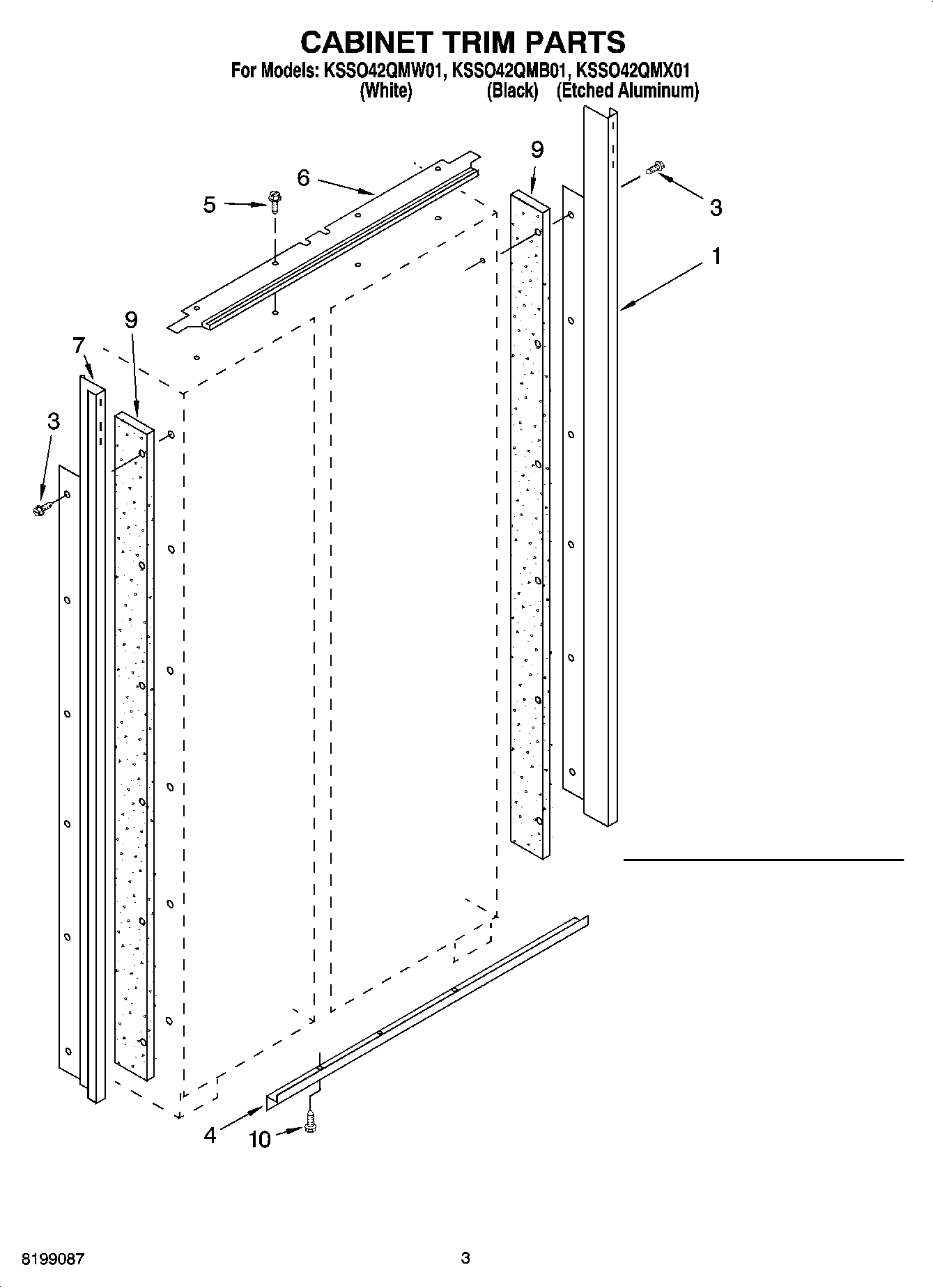 02 - CABINET TRIM PARTS