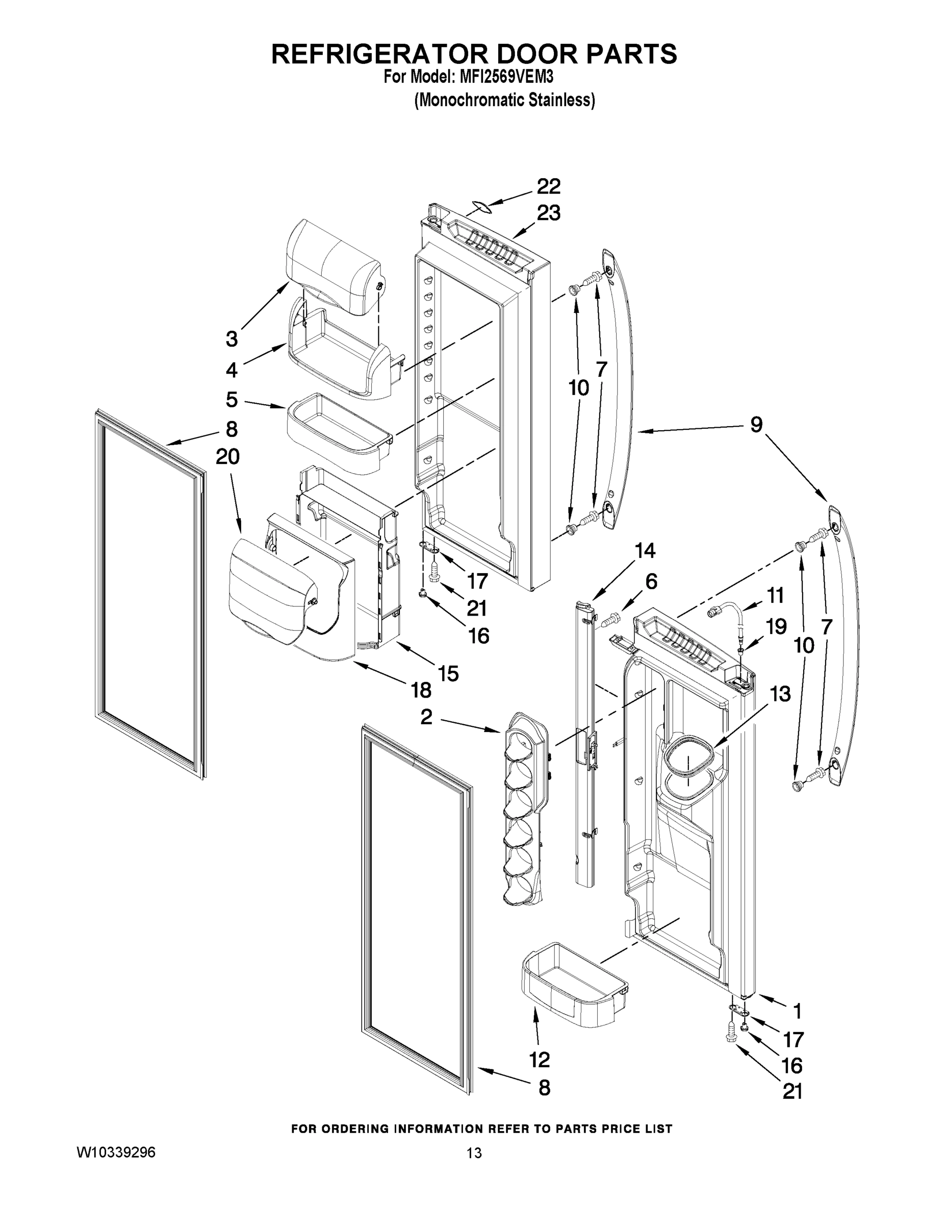 07 - REFRIGERATOR DOOR PARTS