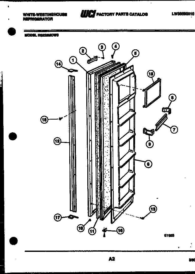02 - FREEZER DOOR PARTS