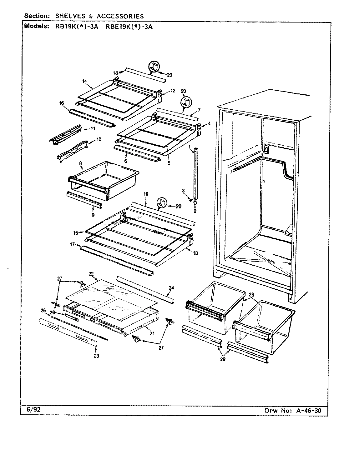 03 - SHELVES & ACCESSORIES