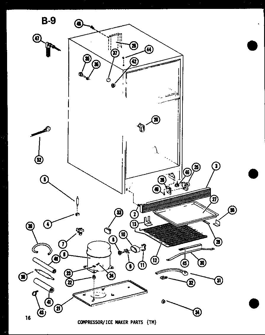 01 - COMPRESSOR/ICE MAKER PARTS (TM)