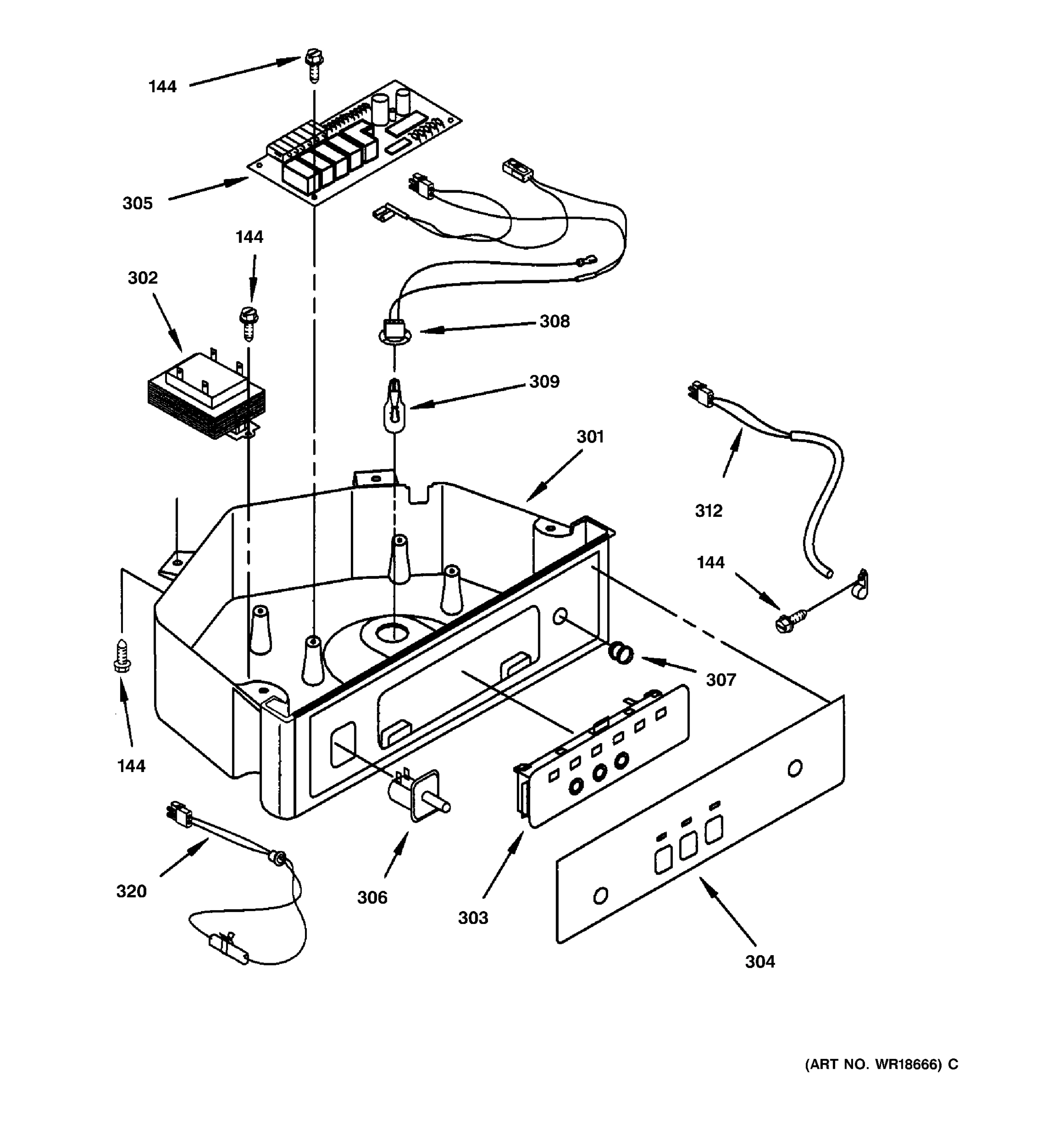 CONTROL PANEL PARTS