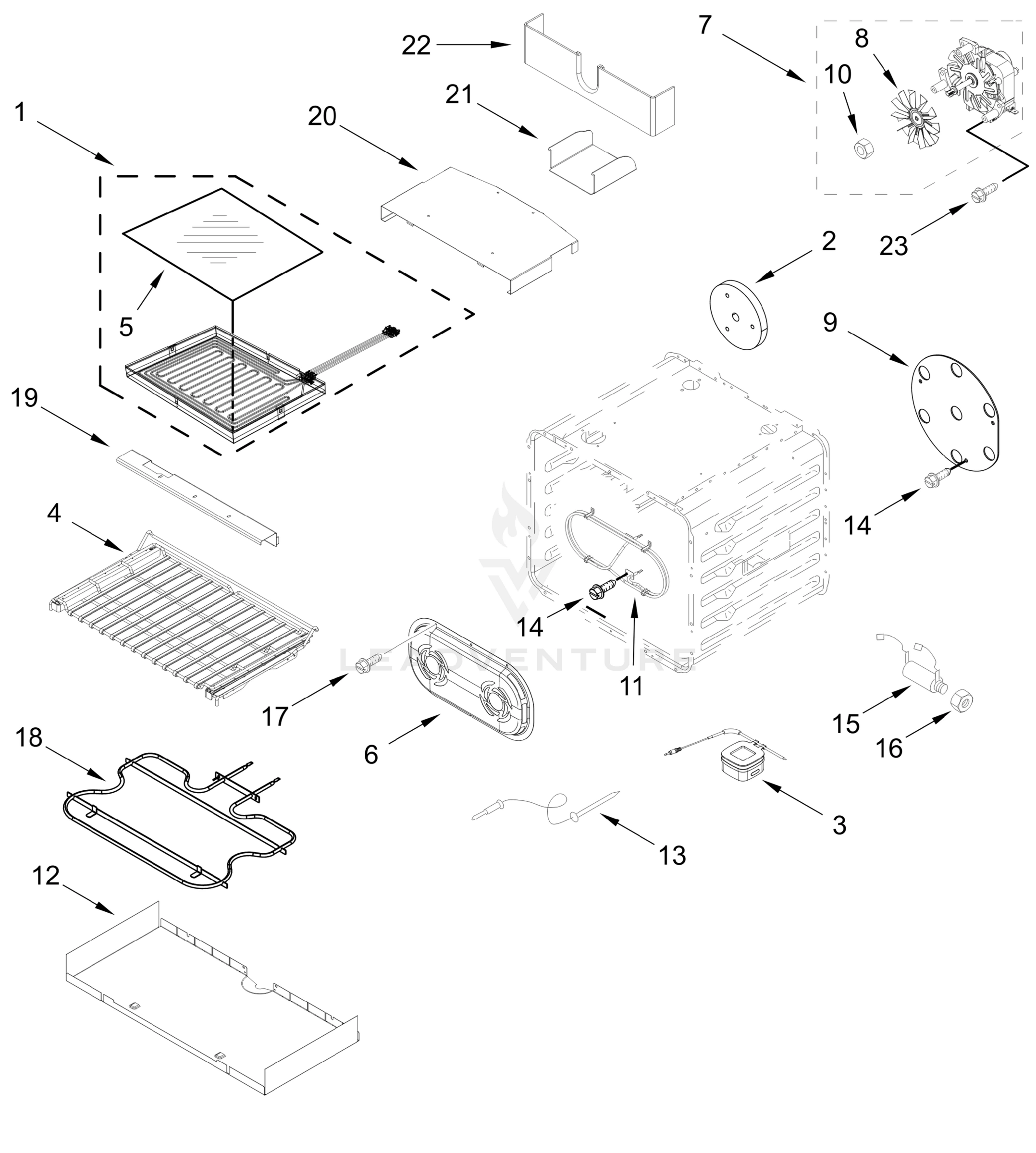 INTERNAL OVEN PARTS