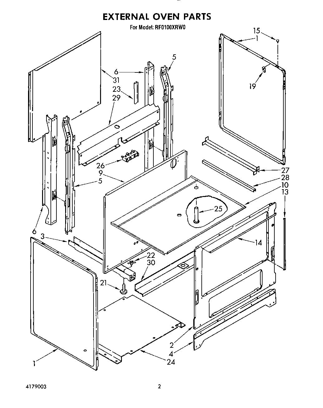 02 - EXTERNAL OVEN, LIT/OPTIONAL