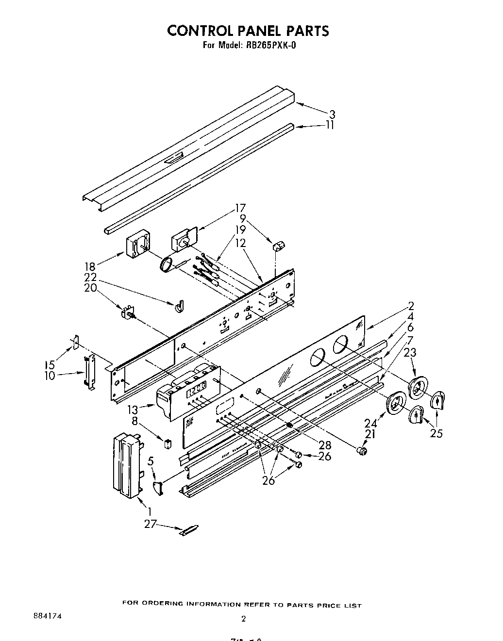 02 - CONTROL PANEL , LITERATURE AND OPTIONAL