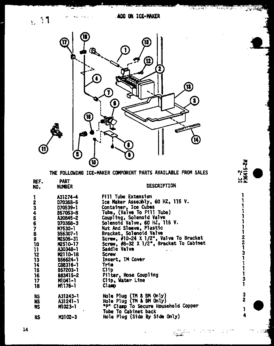 02 - ADD ON ICE-MAKER