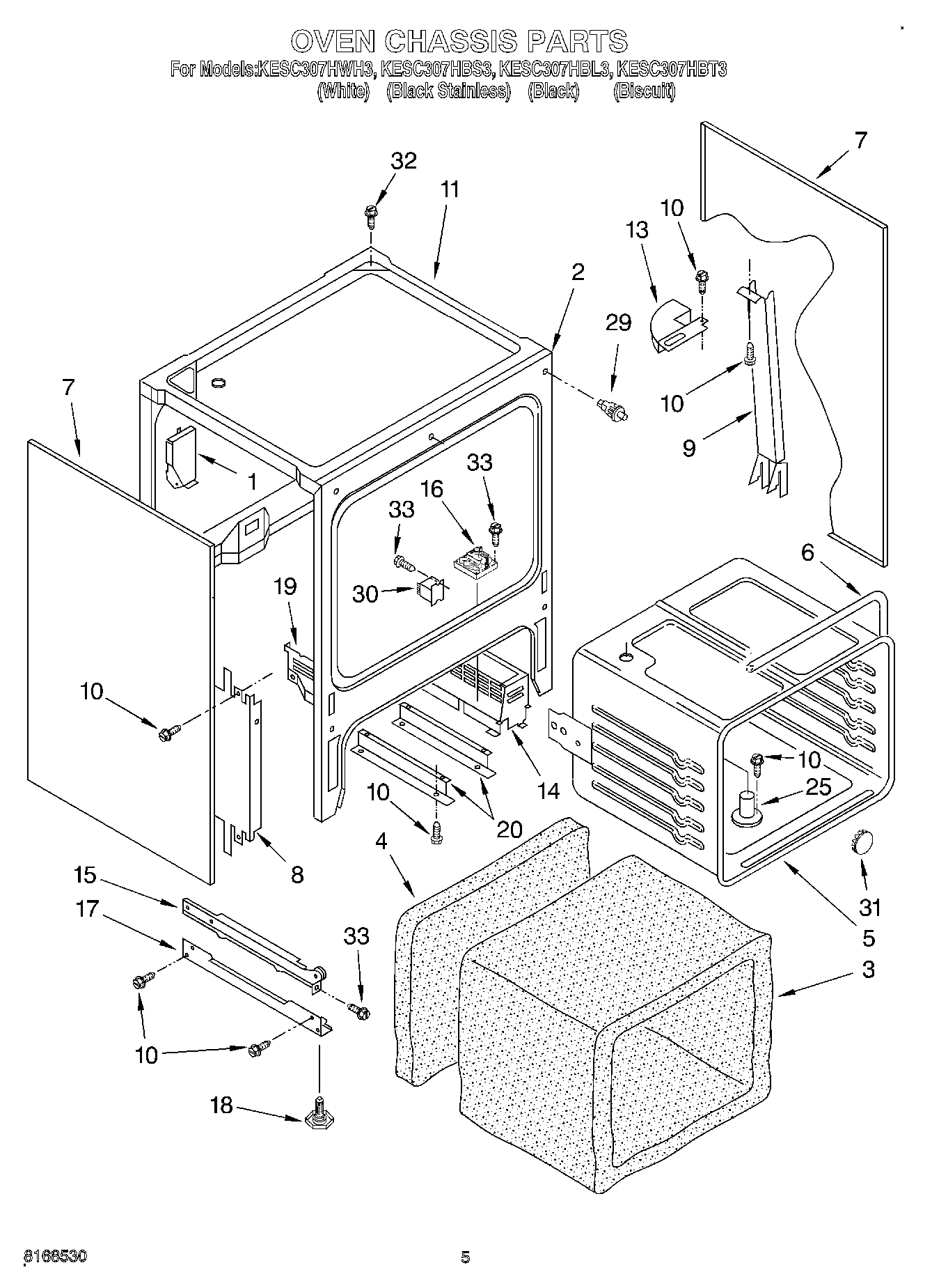 04 - OVEN CHASSIS