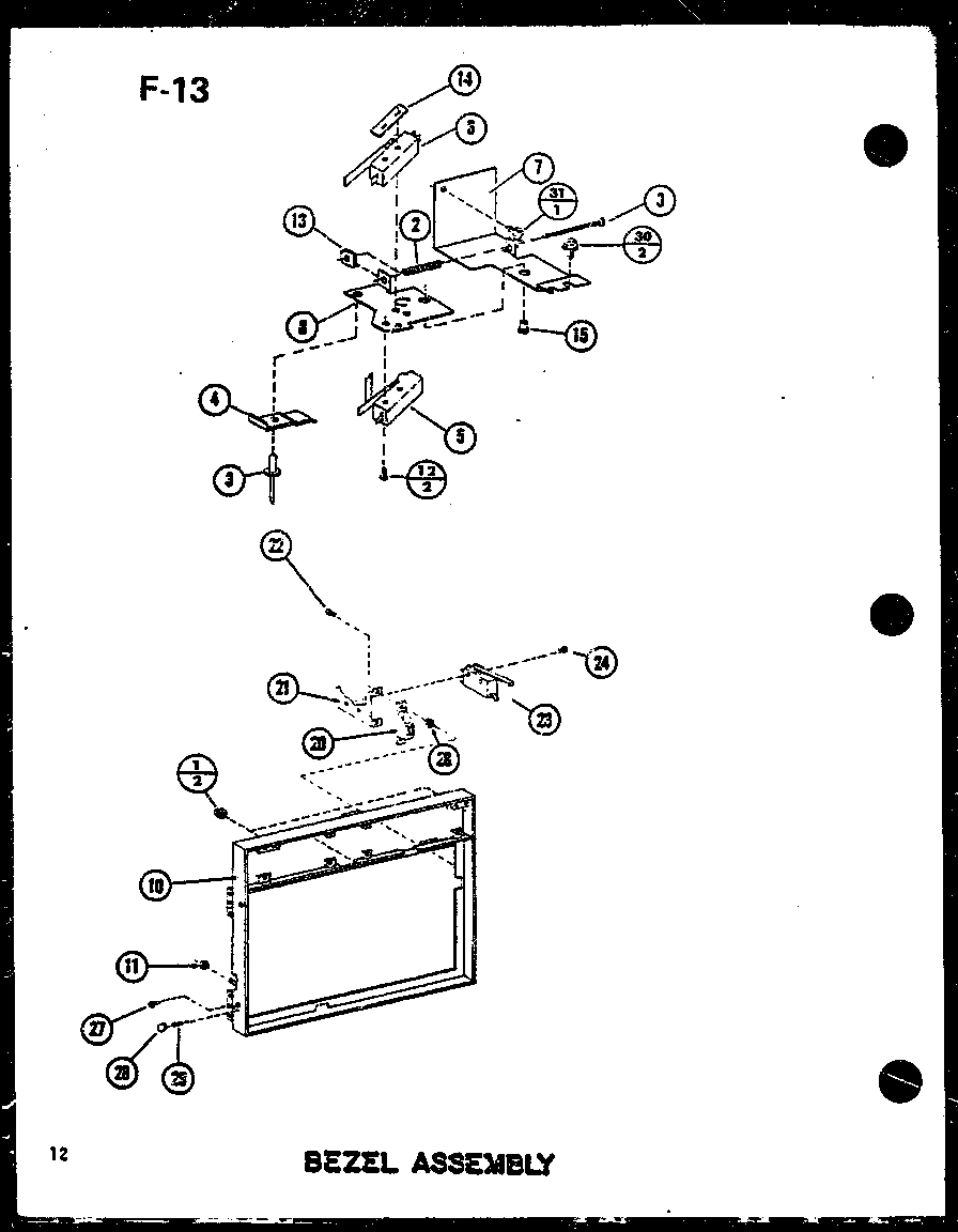 01 - BEZEL ASSY