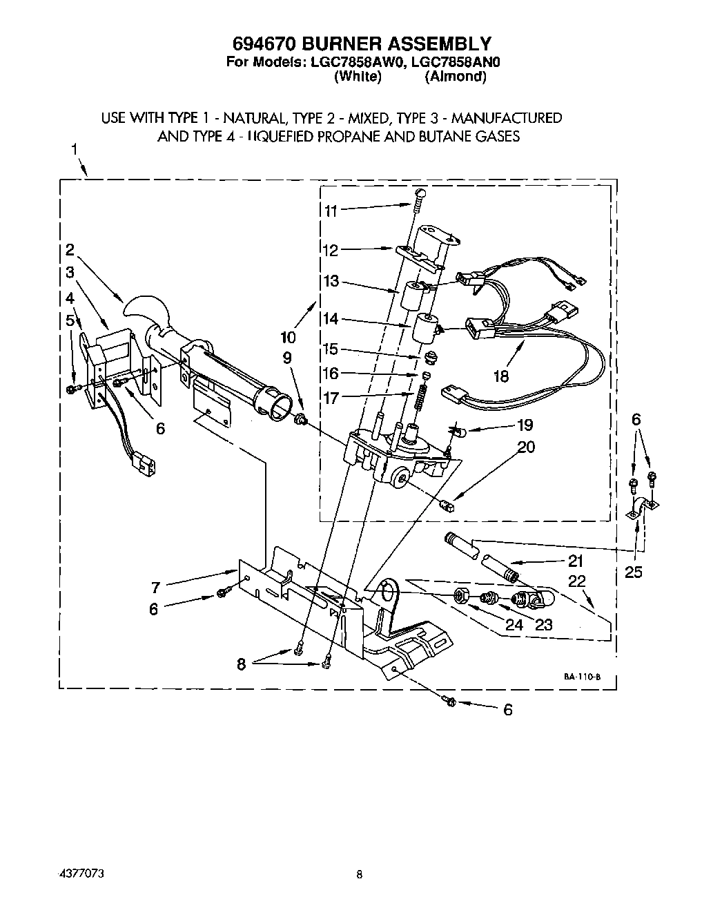04 - 694670 BURNER