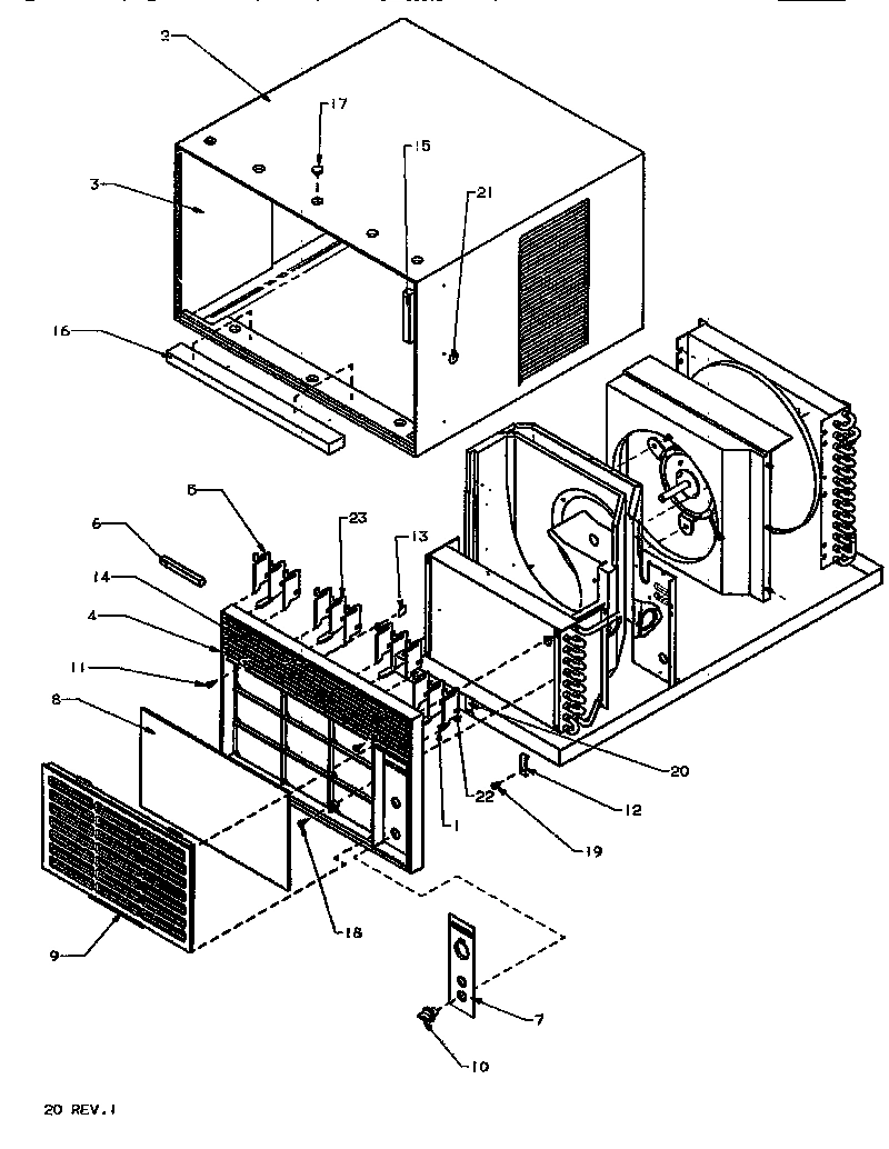 04 - OUTER CASE & FRONT ASSY
