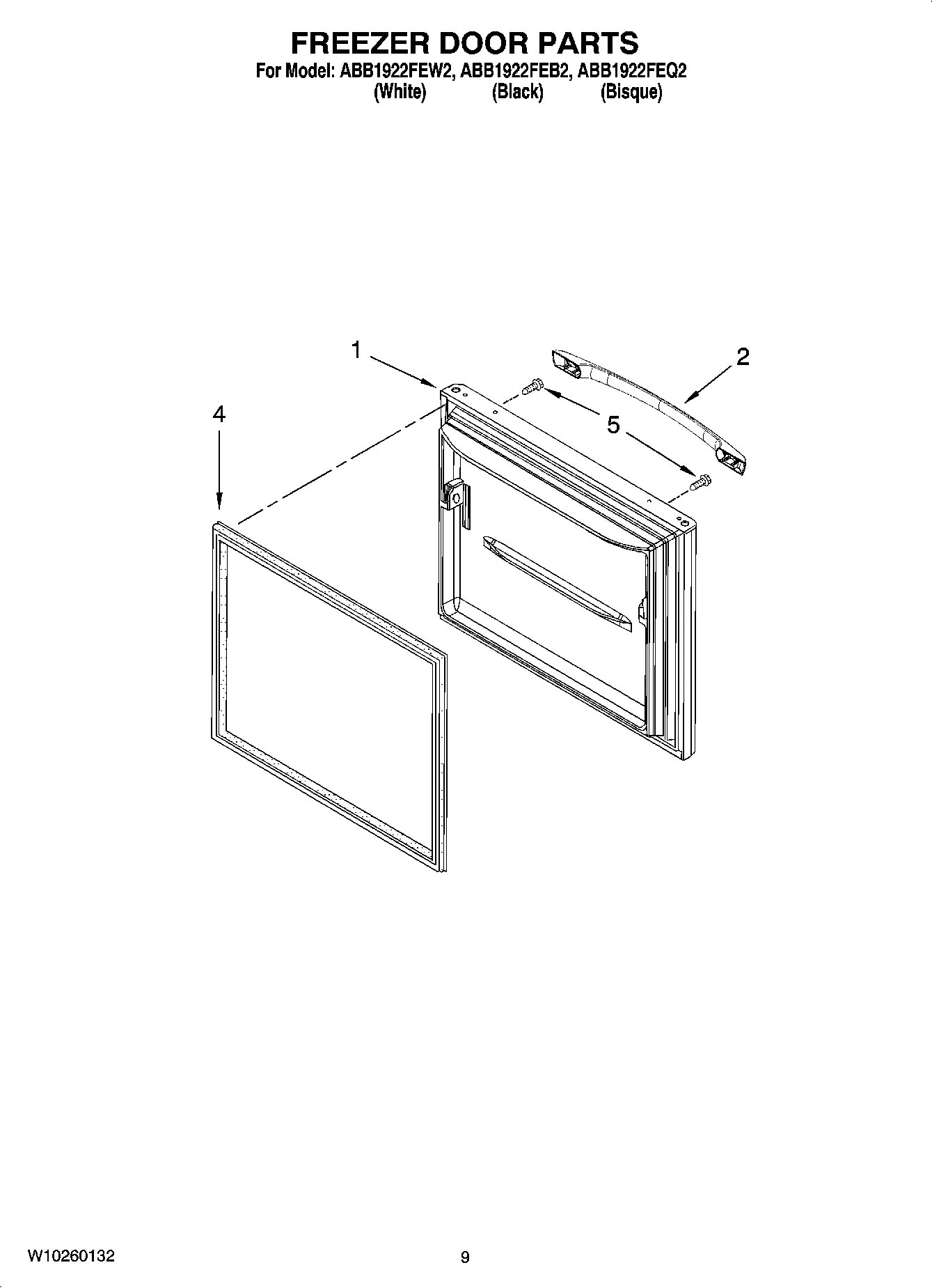 05 - FREEZER DOOR PARTS