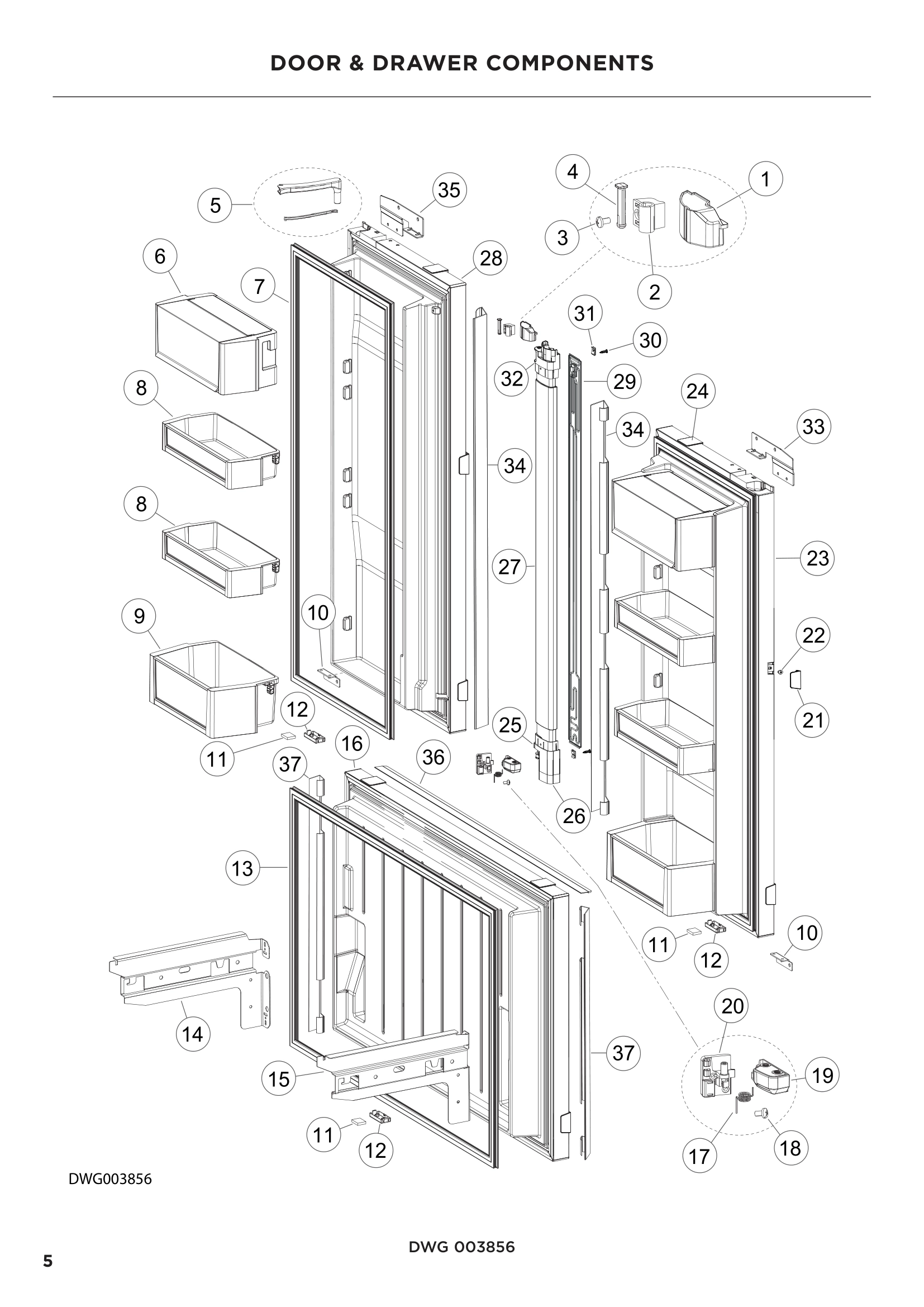 DOOR & DRAWER COMPONENTS