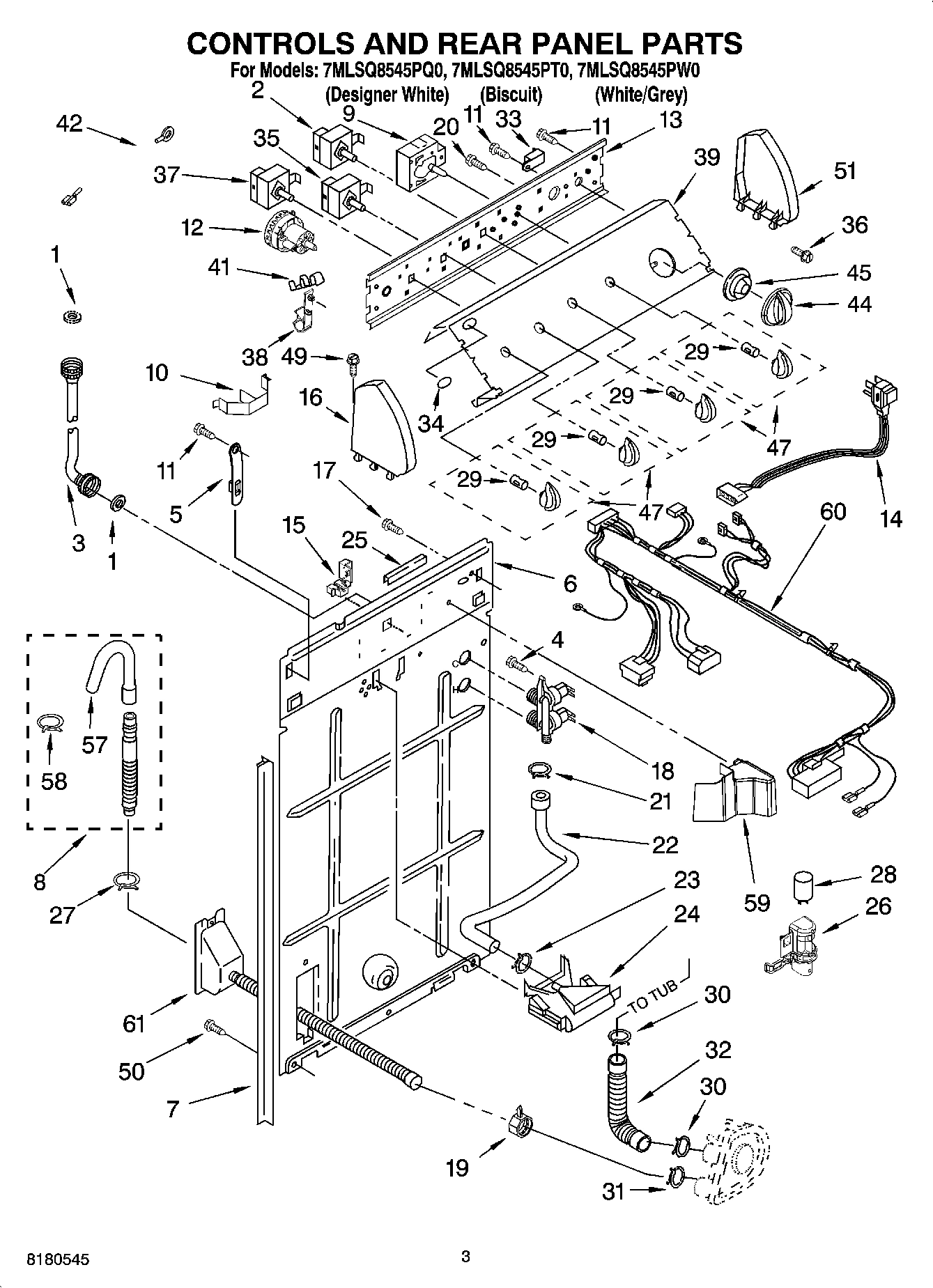 02 - CONTROLS AND REAR PANEL PARTS