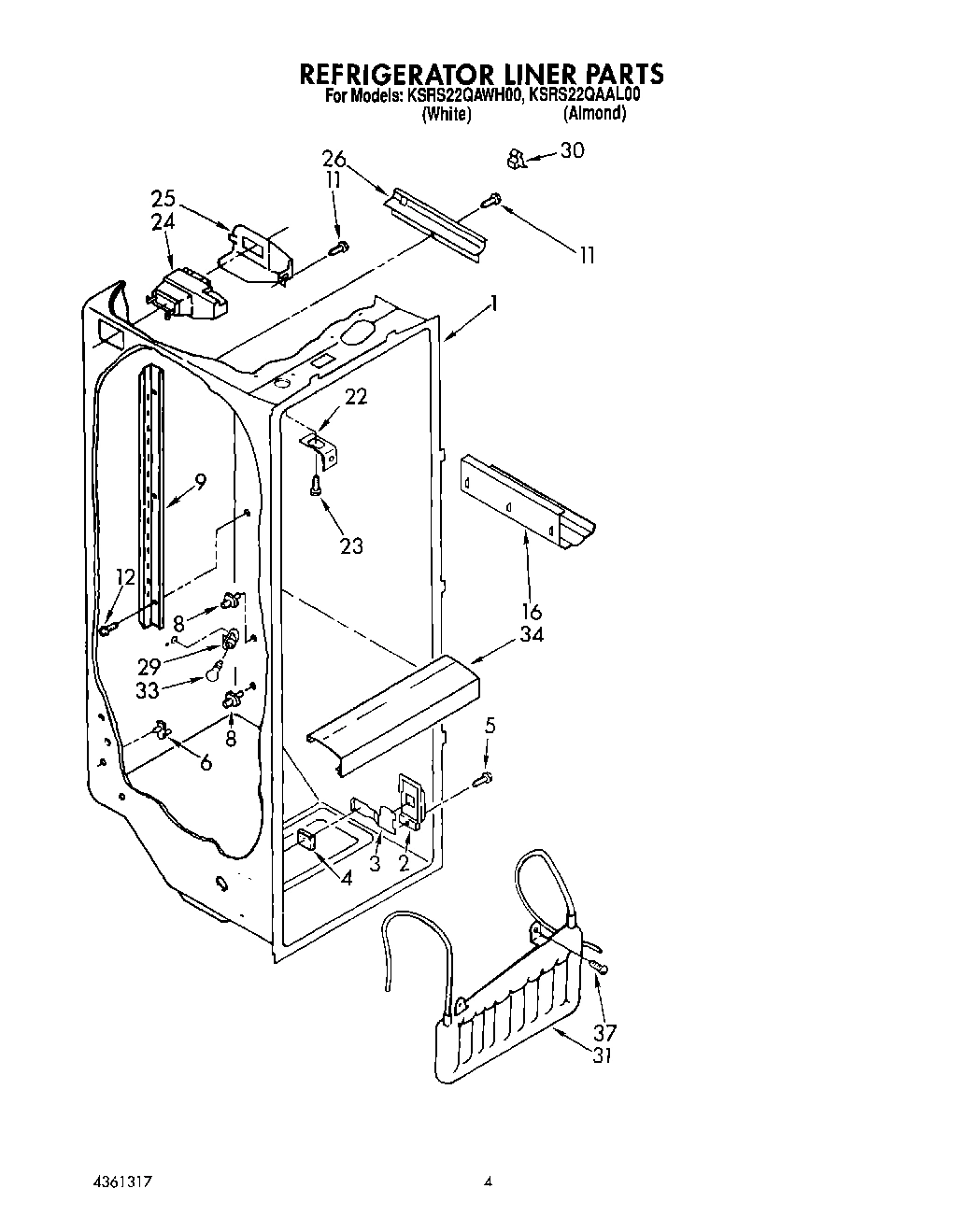 03 - REFRIGERATOR LINER
