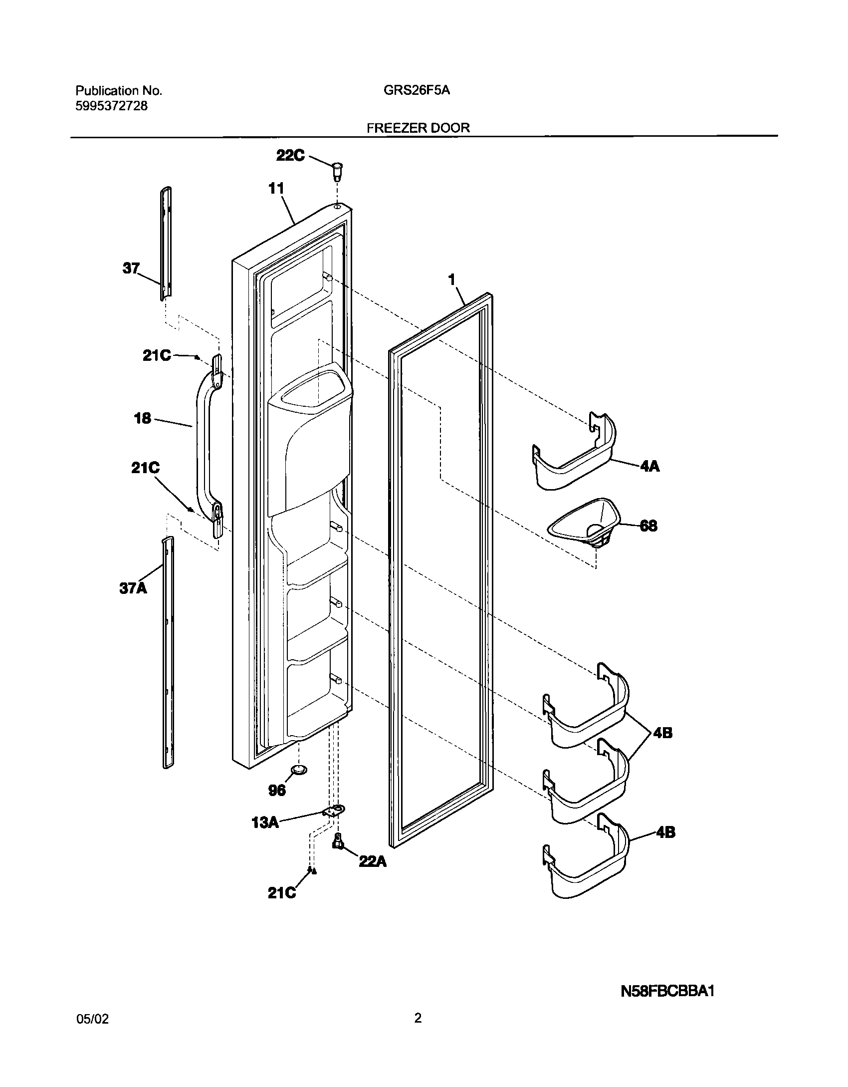 03 - FREEZER DOOR
