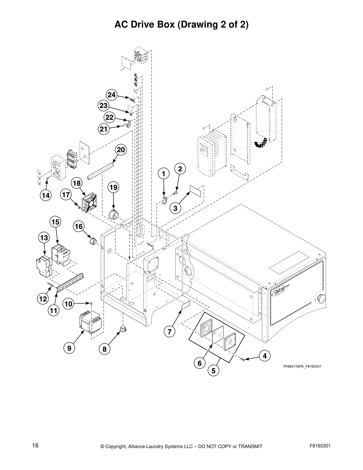 AC Drive Box (Drawing 2 of 2)
