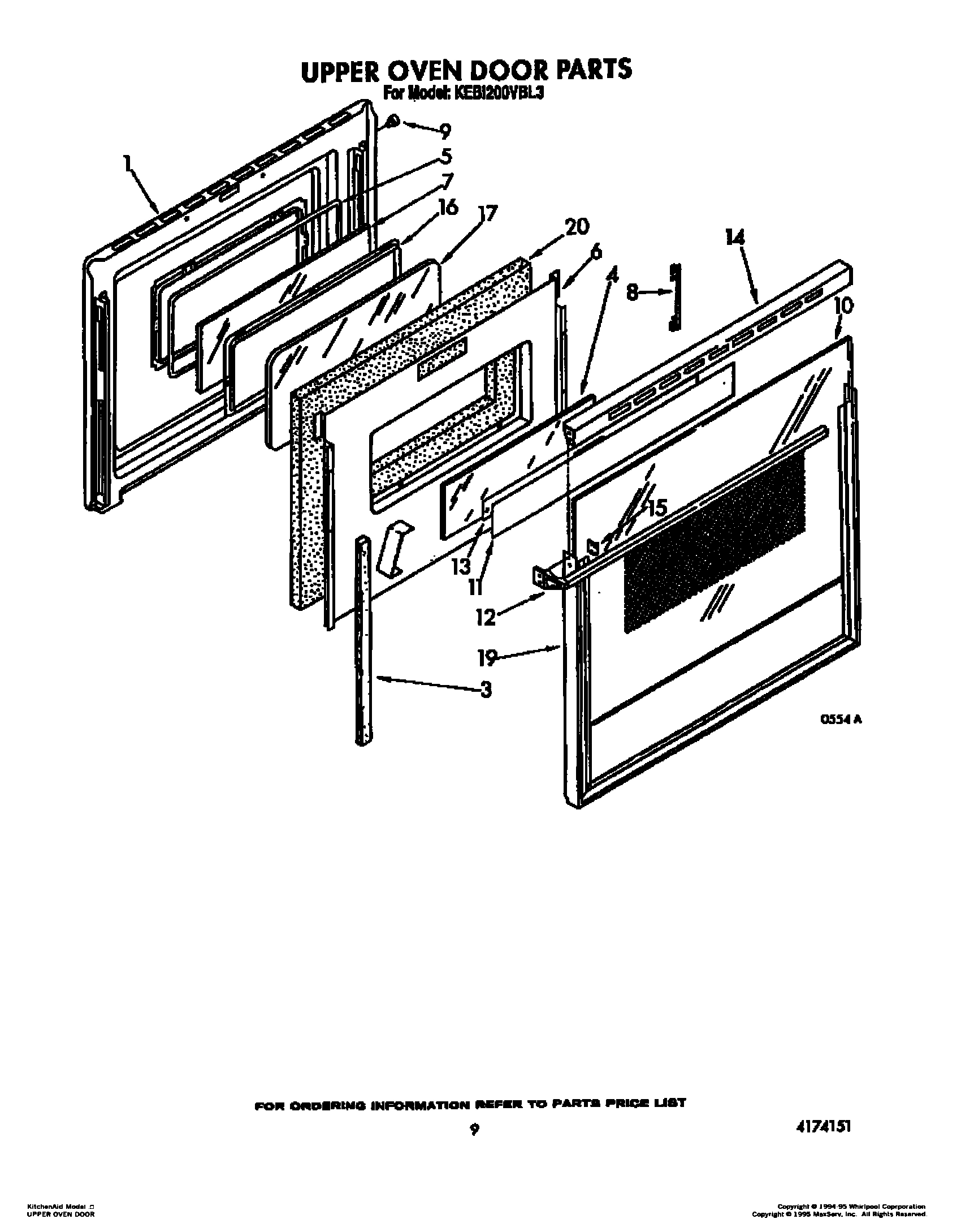 06 - UPPER OVEN DOOR