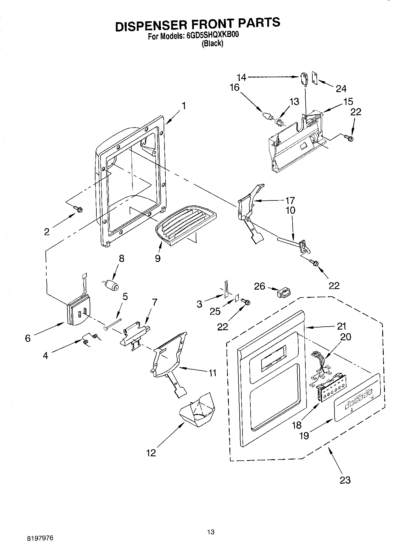 08 - DISPENSER FRONT