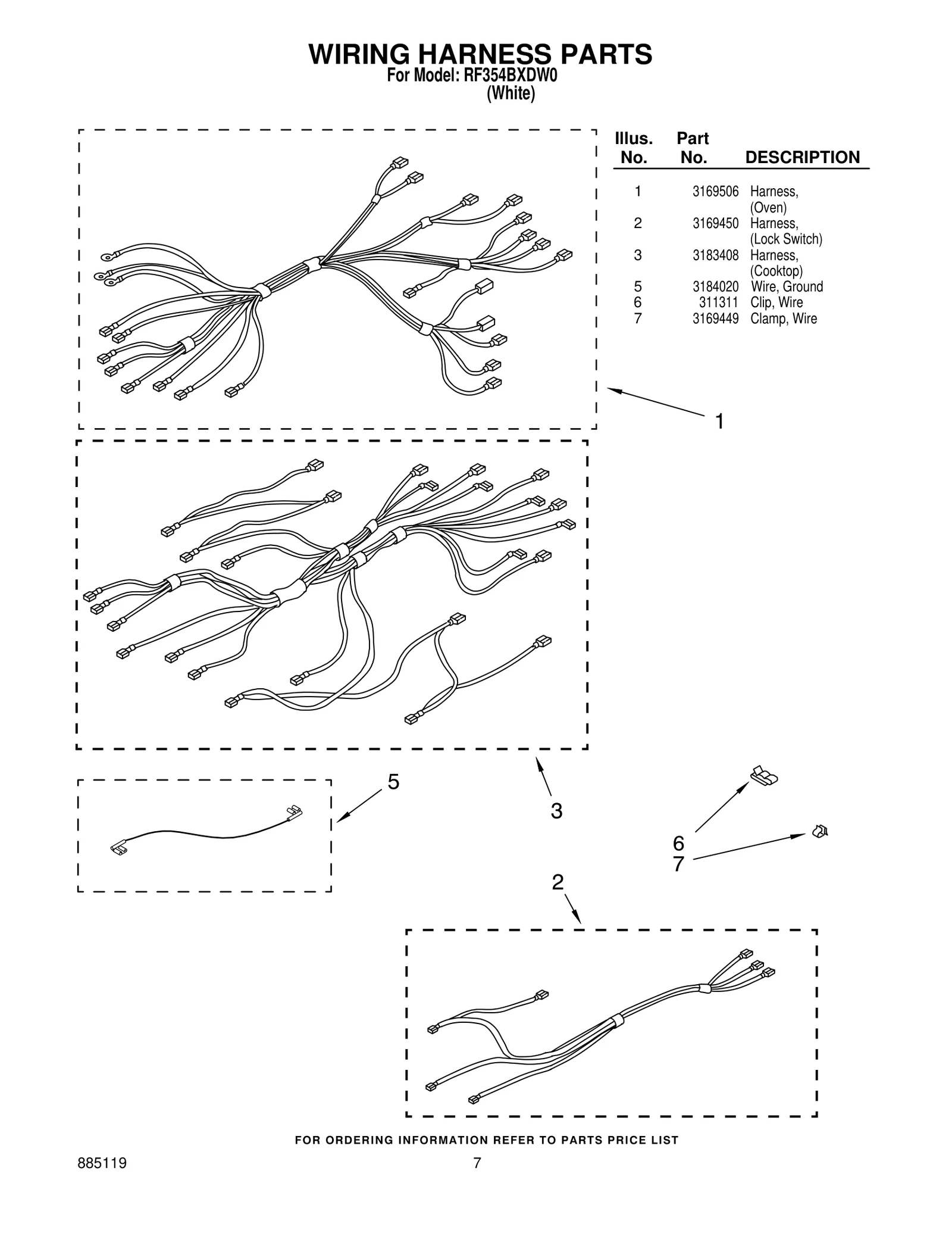 WIRING HARNESS PARTS