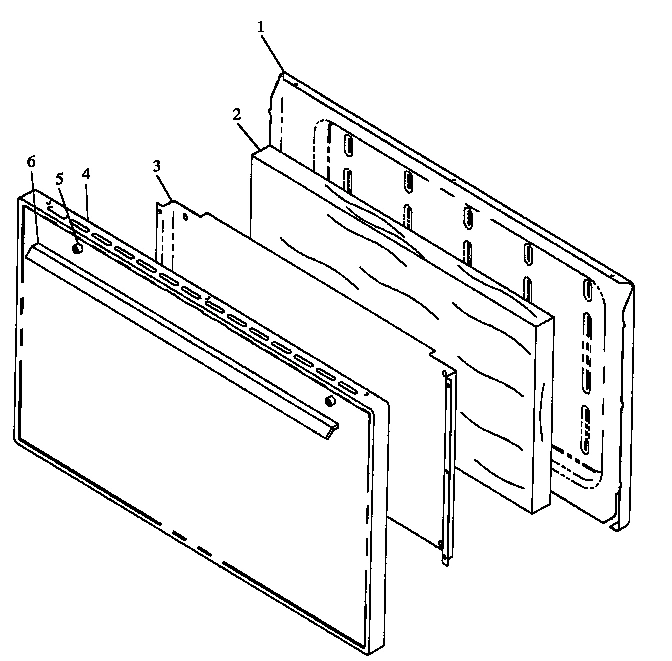 06 - OVEN DOOR ASSY