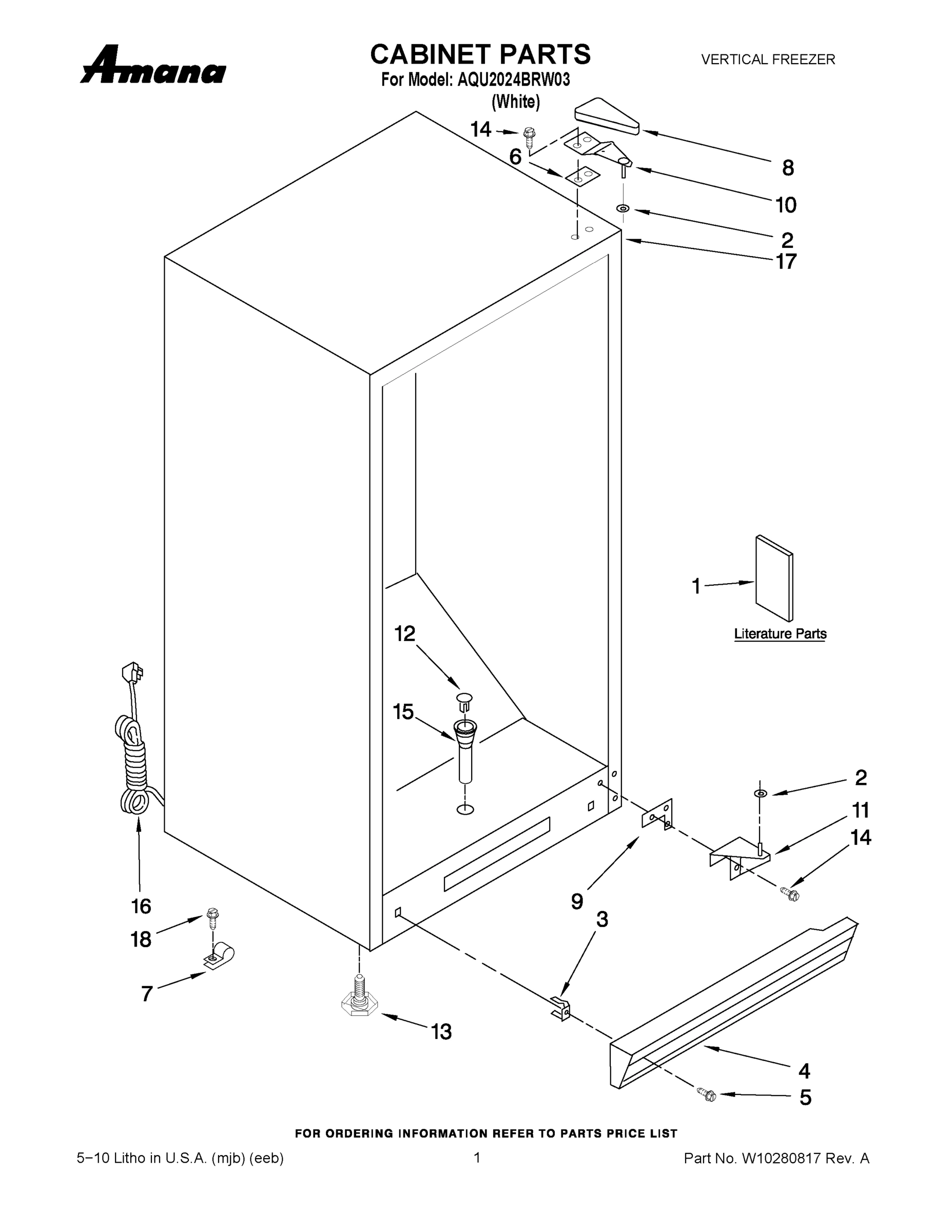 01 - CABINET PARTS