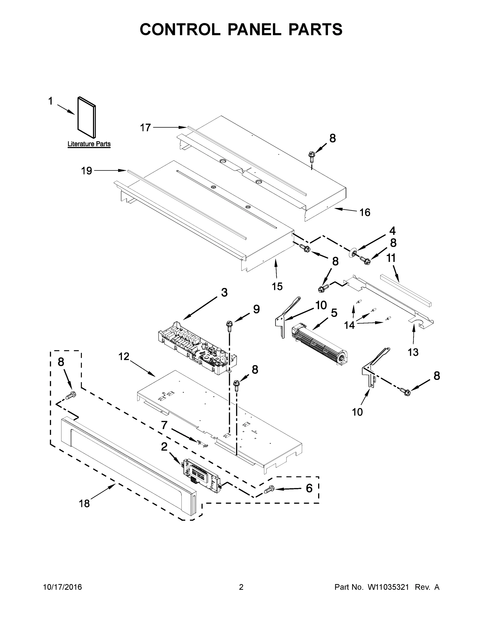 02 - CONTROL PANEL PARTS