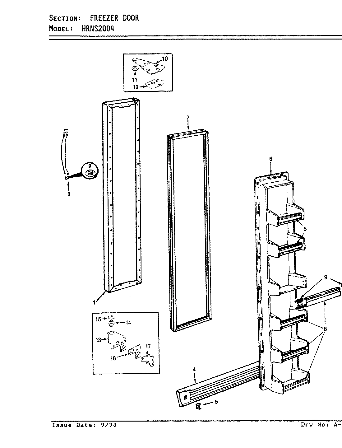 02 - FREEZER DOOR