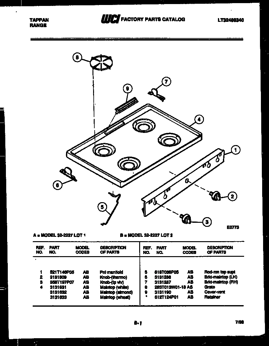 04 - COOKTOP PARTS