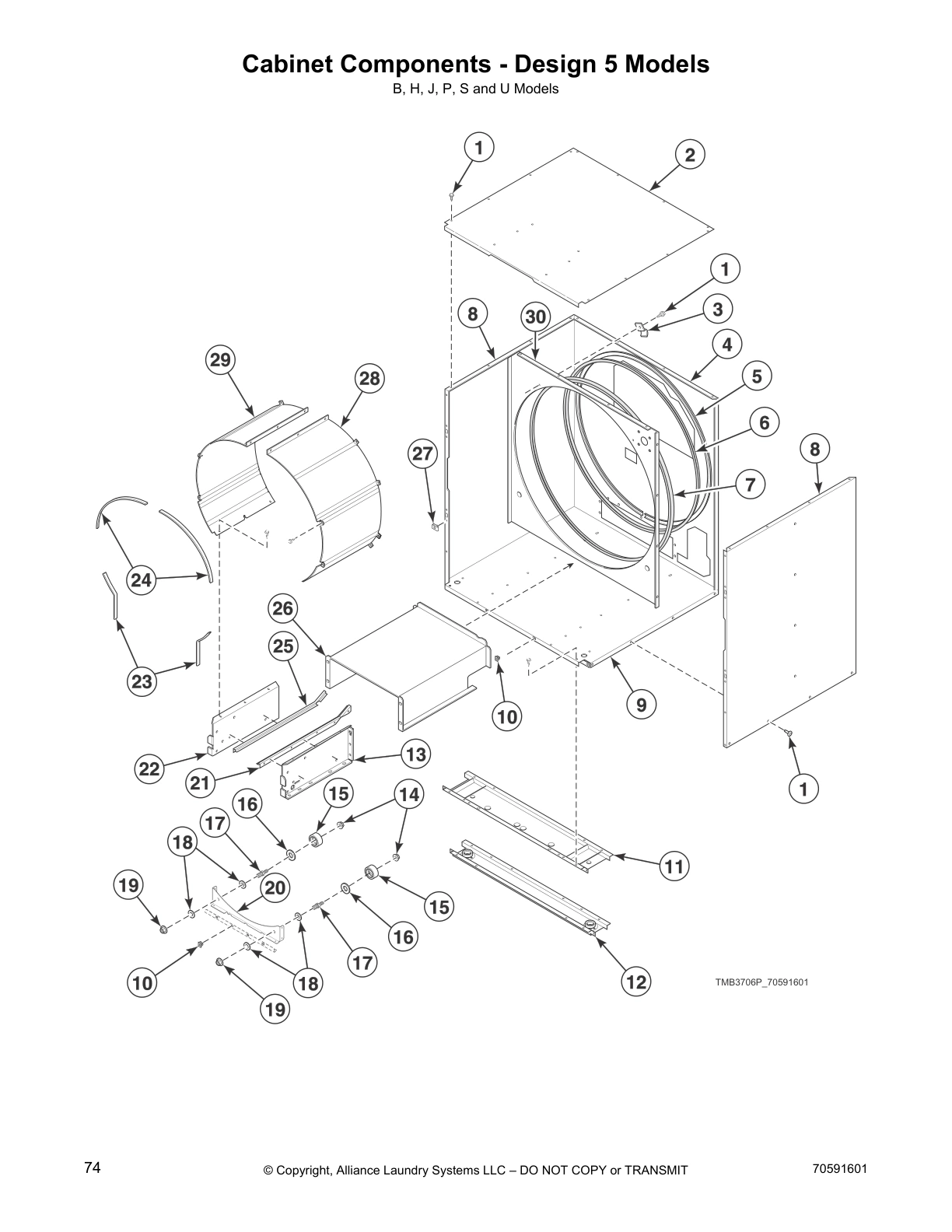 Cabinet Components - Design 5 Models