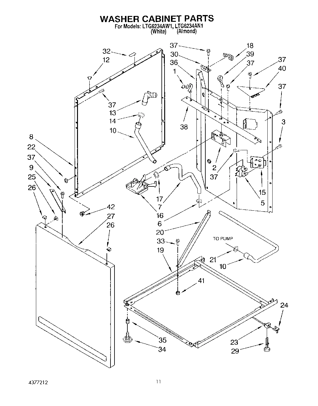 07 - WASHER CABINET