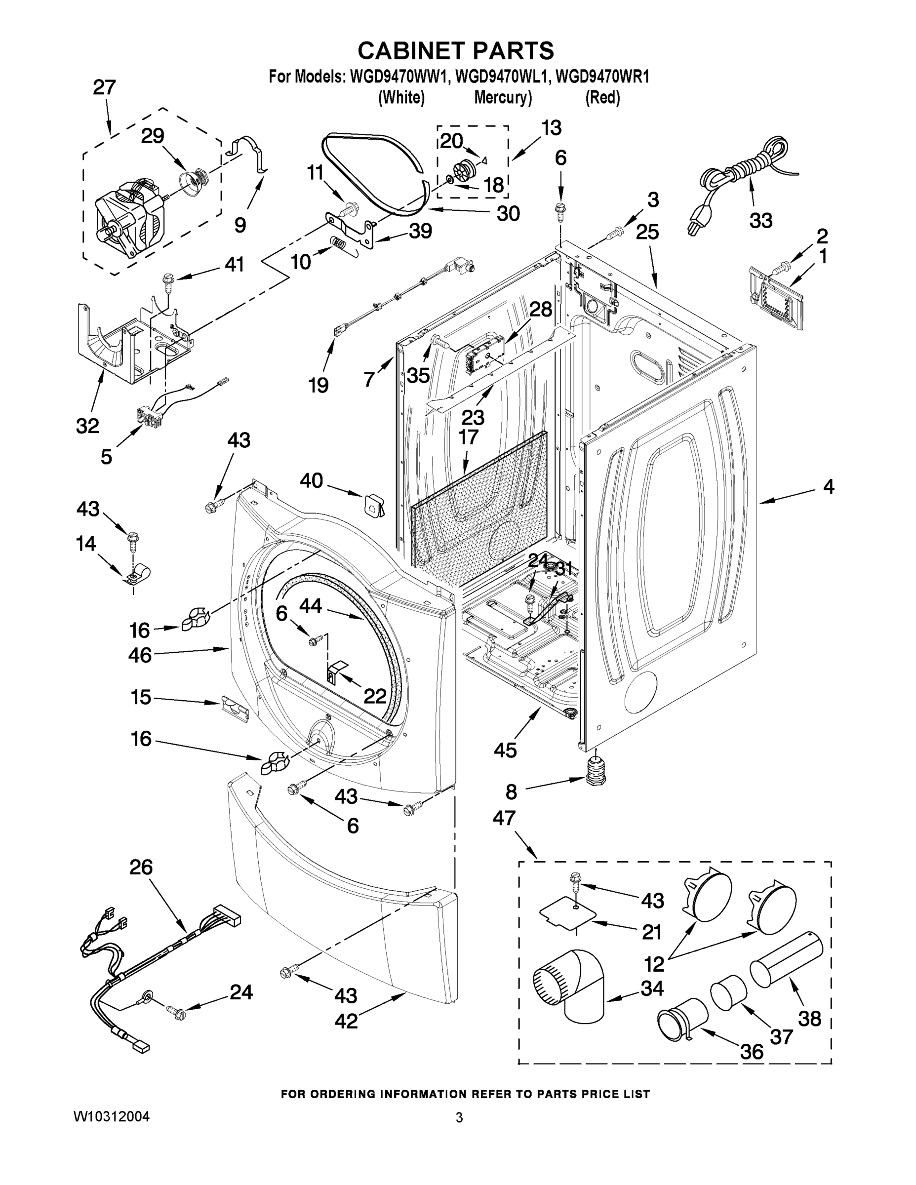 02 - CABINET PARTS