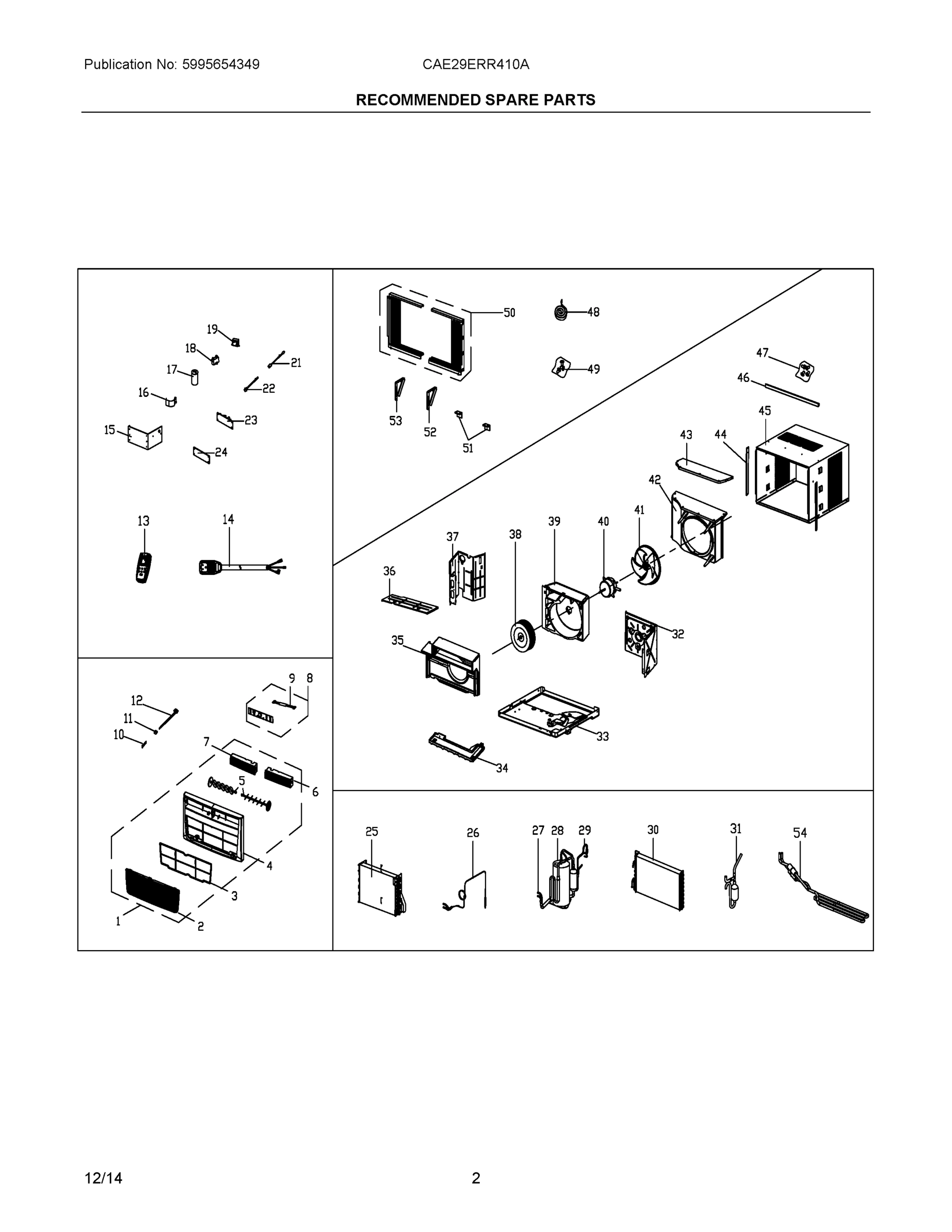 02 - RECOMMENDED SPARE PARTS
