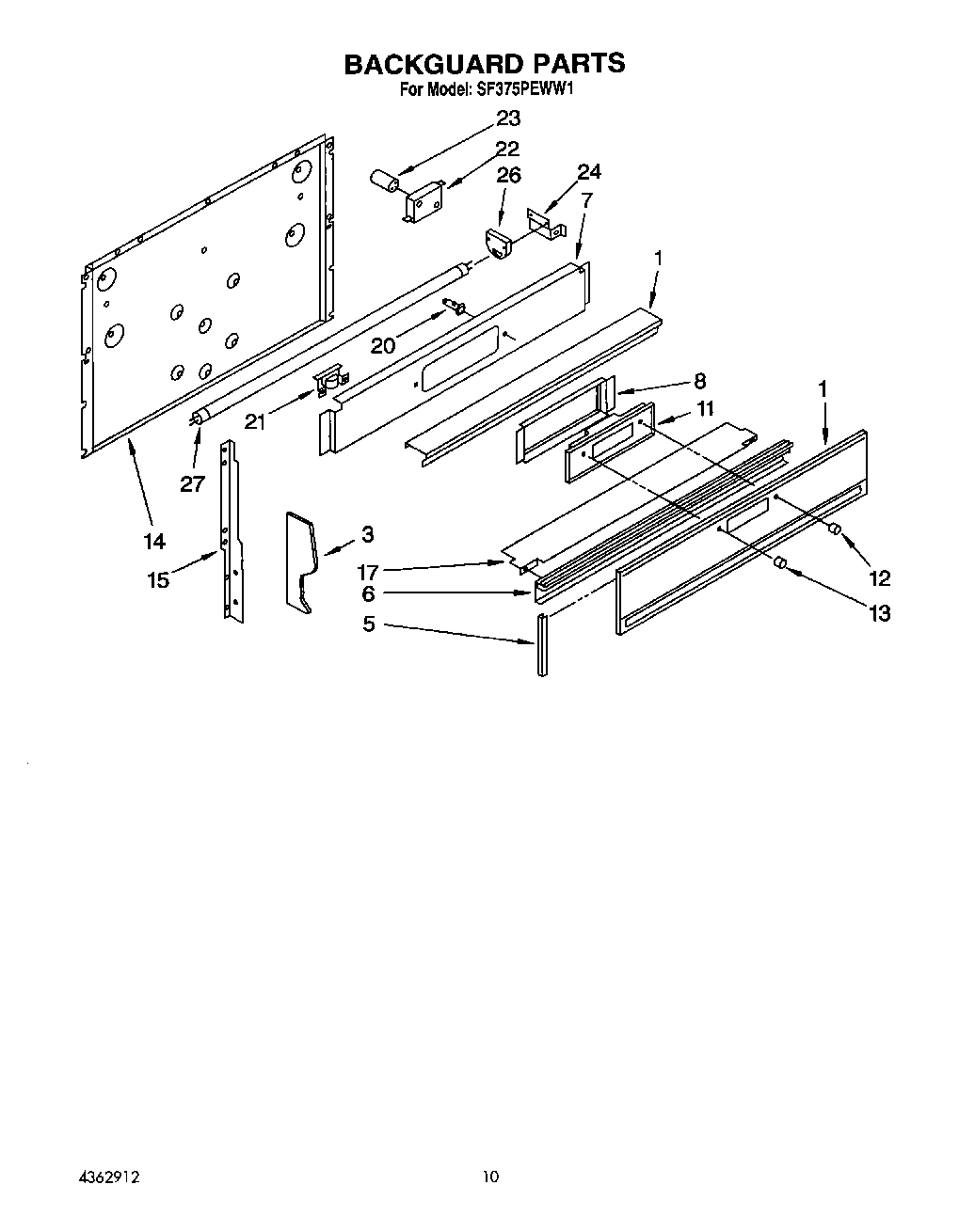 07 - BACKGUARD, LIT/OPTIONAL