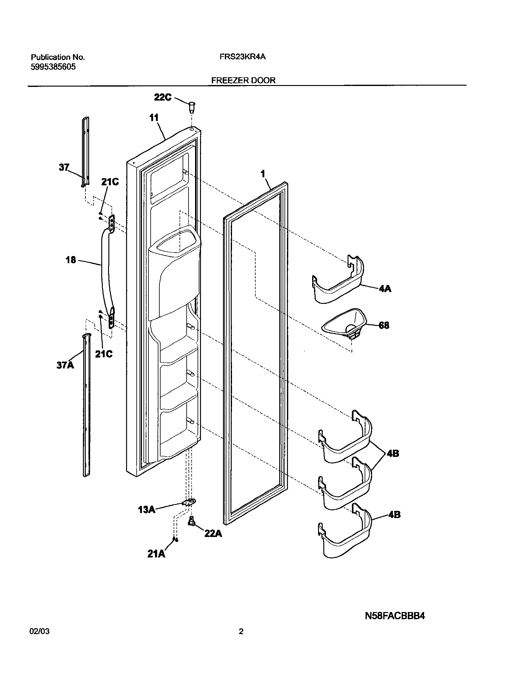 03 - FREEZER DOOR