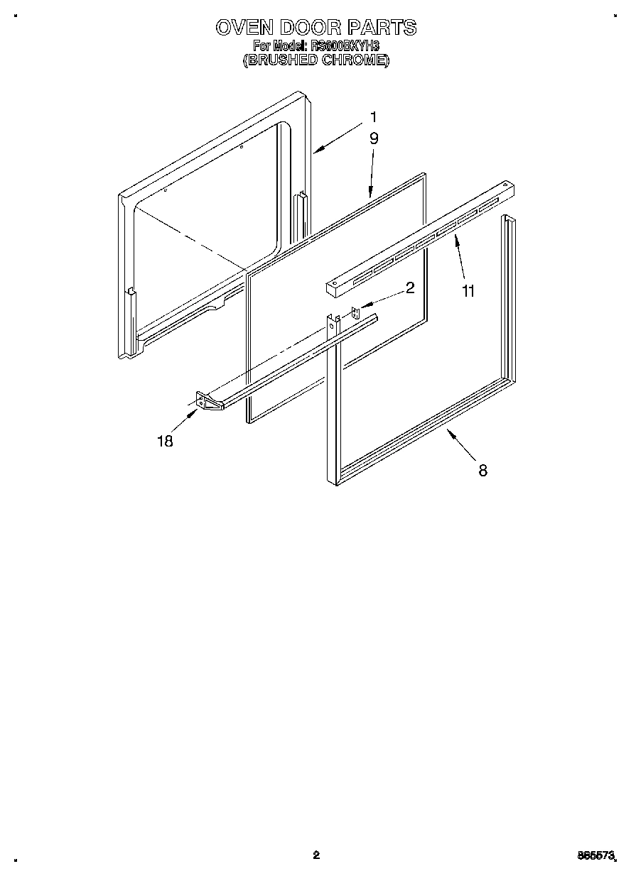 02 - OVEN DOOR