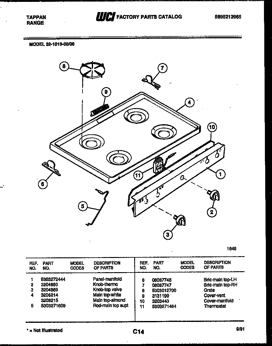 03 - COOKTOP PARTS