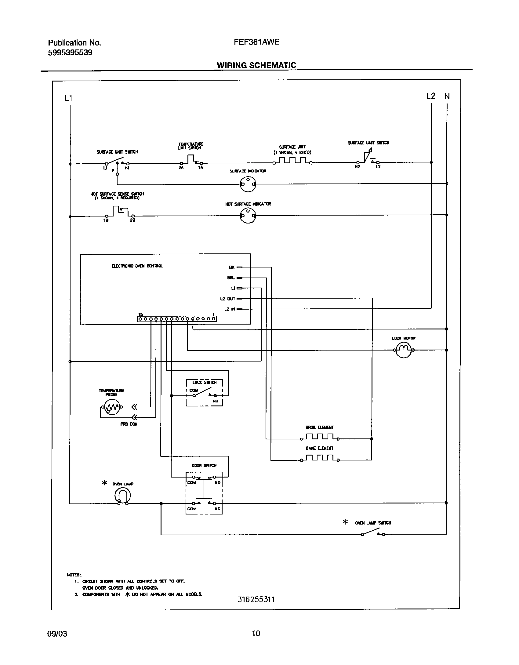 10 - WIRING SCHEMATIC