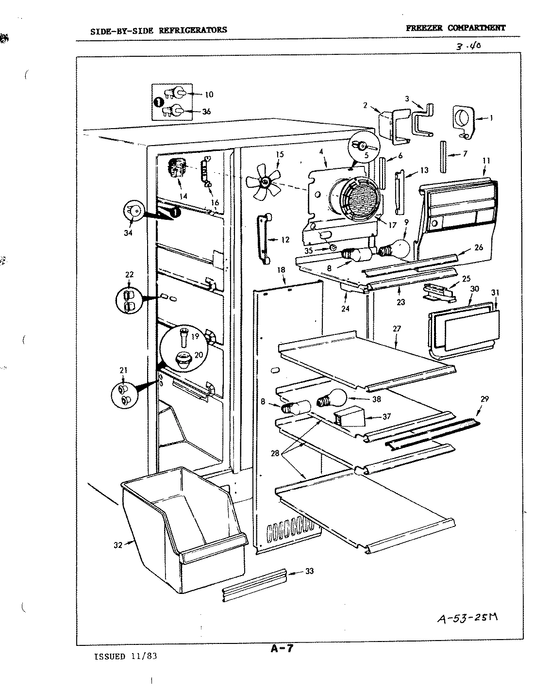 01 - FREEZER COMPARTMENT