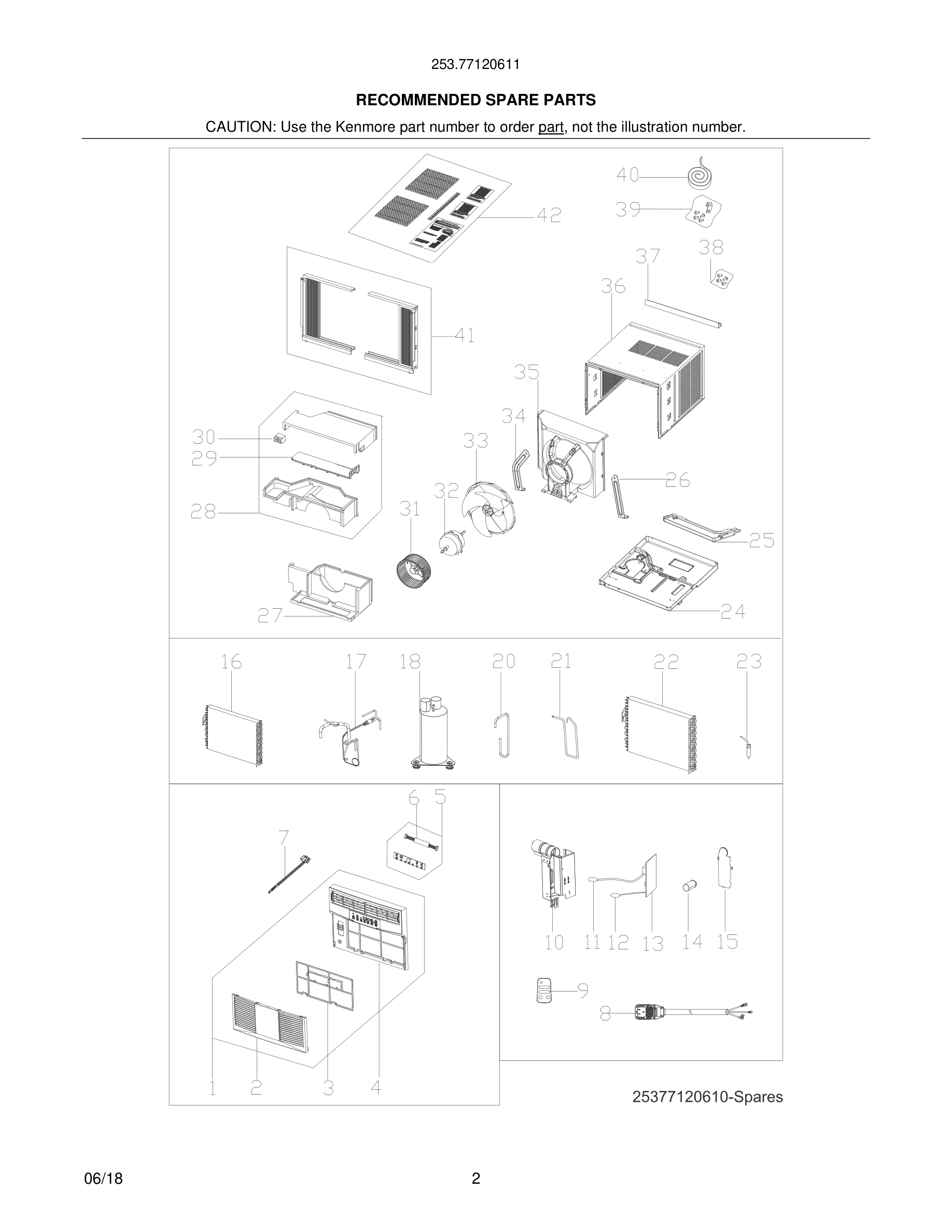 03 - RECOMMENDED SPARE PARTS