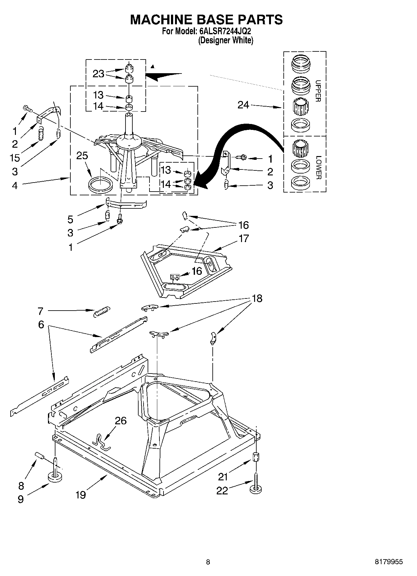 05 - MACHINE BASE PARTS
