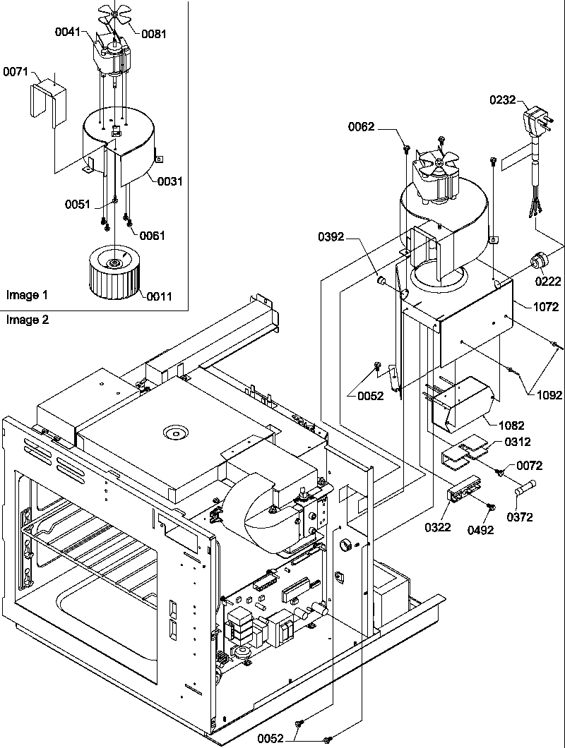 BLOWER ASSY & MTG