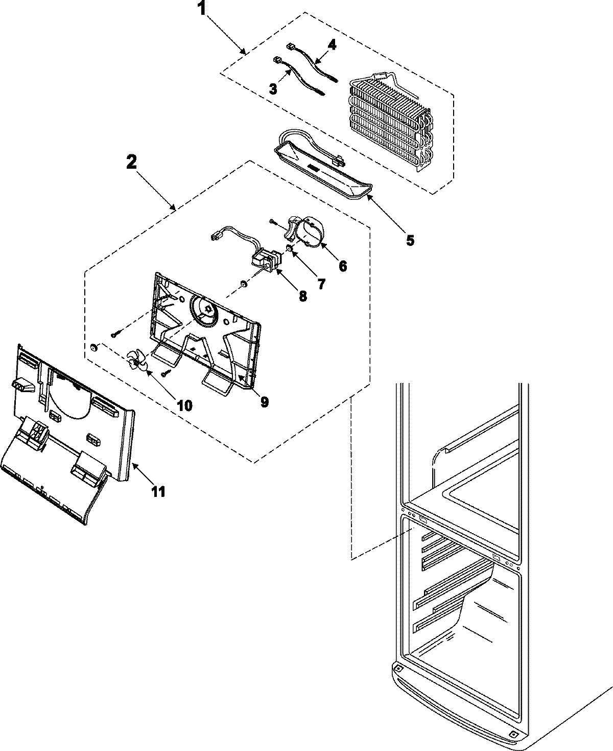 01 - FREEZER COMPARTMENT